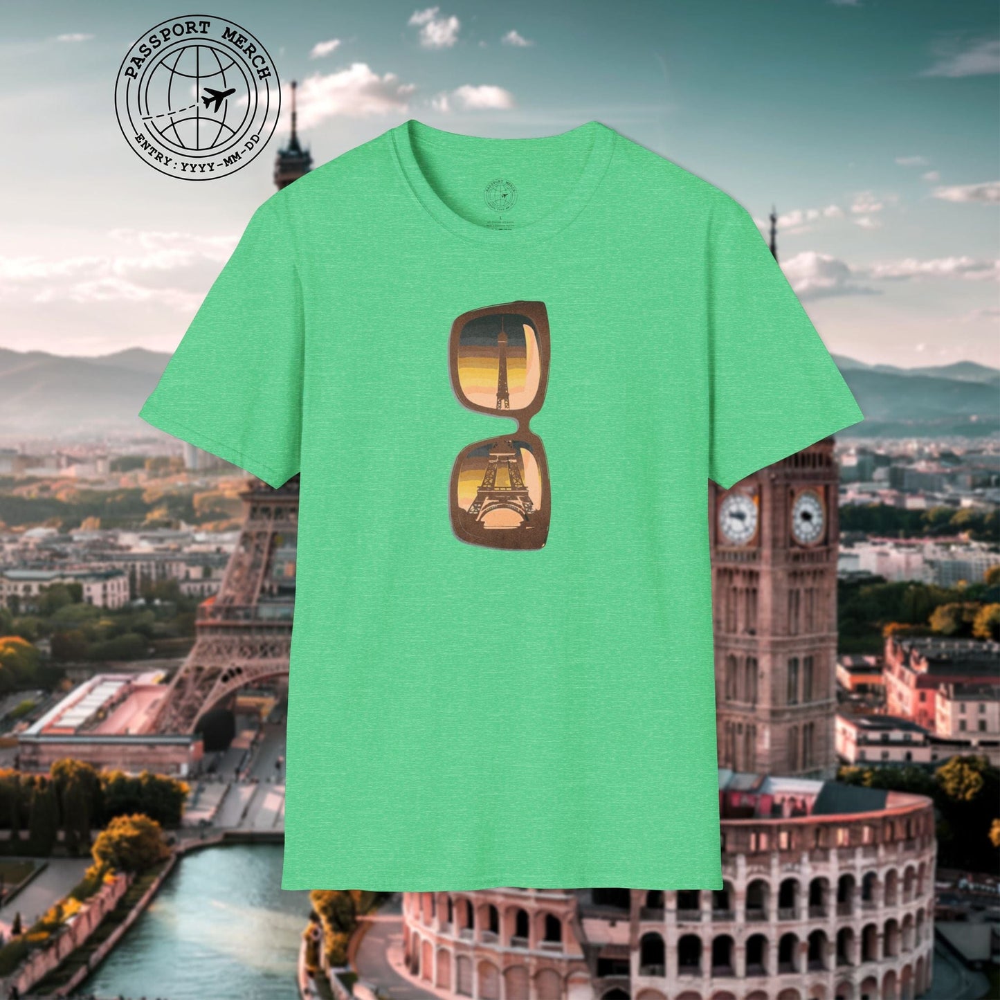 Reflections of the Eiffel Tower, Paris France T-Shirt