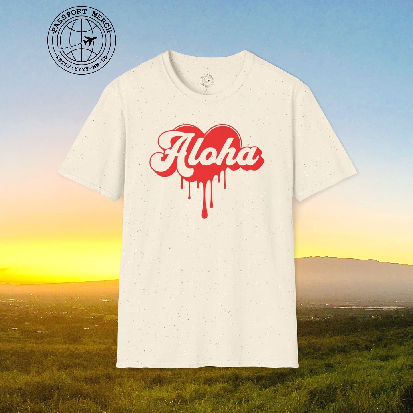 Aloha Melting Heart, Hawaii T-Shirt