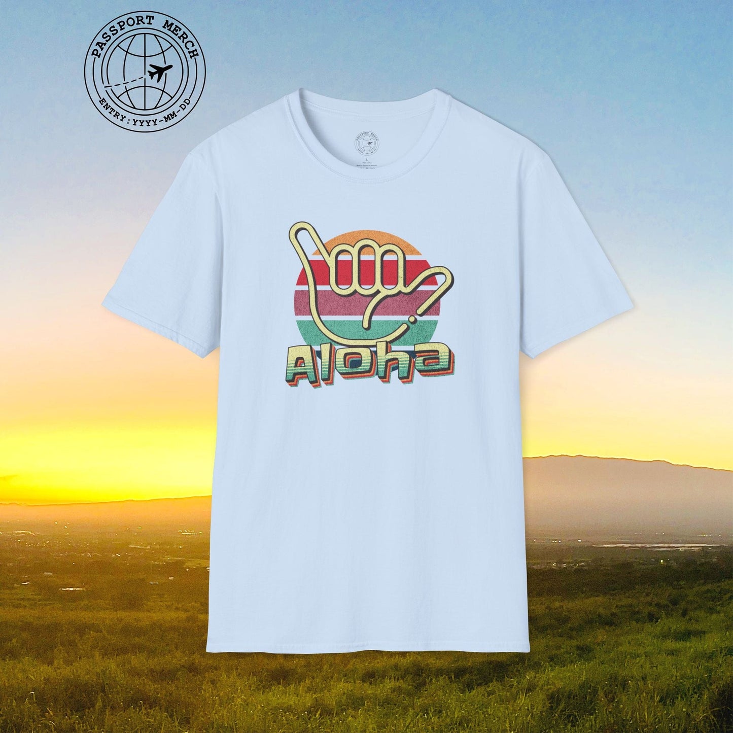 Vintage Retro Aloha Shaka, Hawaii T-Shirt