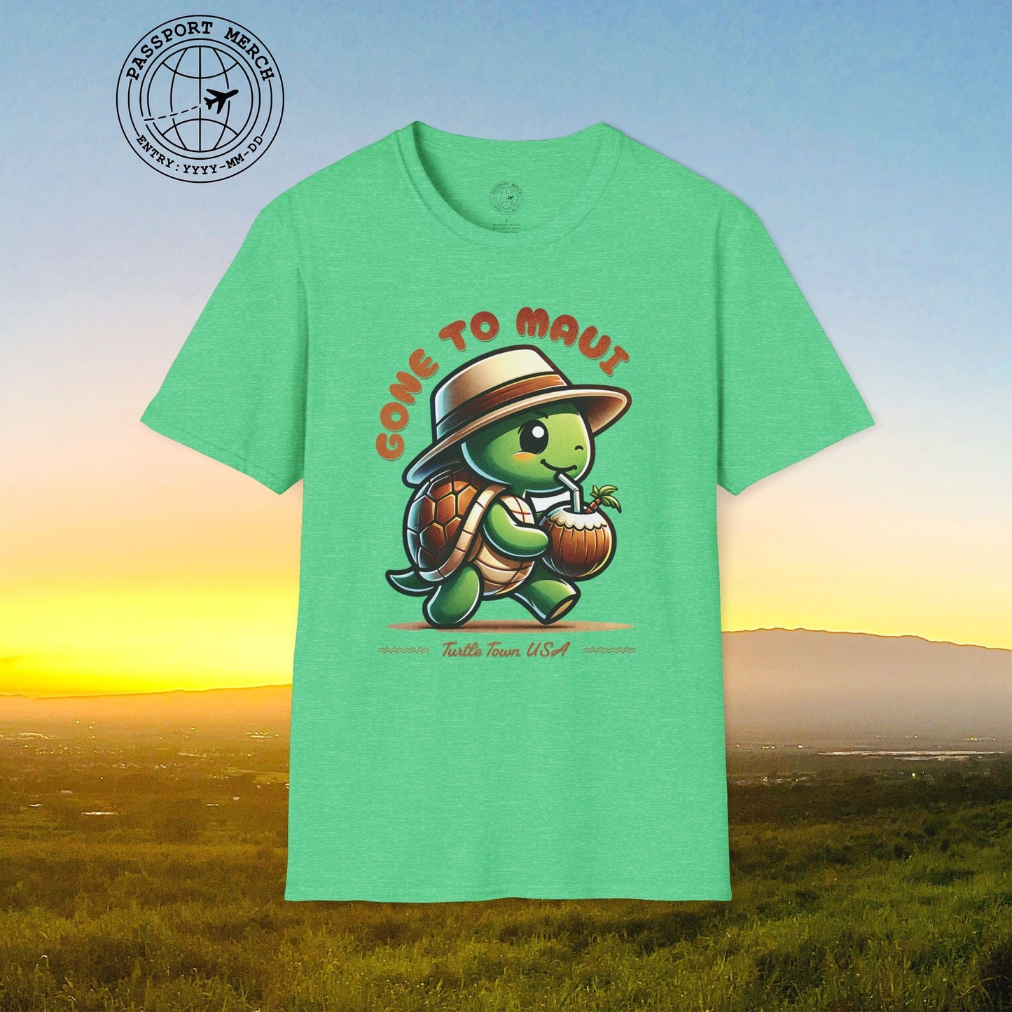 Gone to Maui, Turtle Town Hawaii T-Shirt