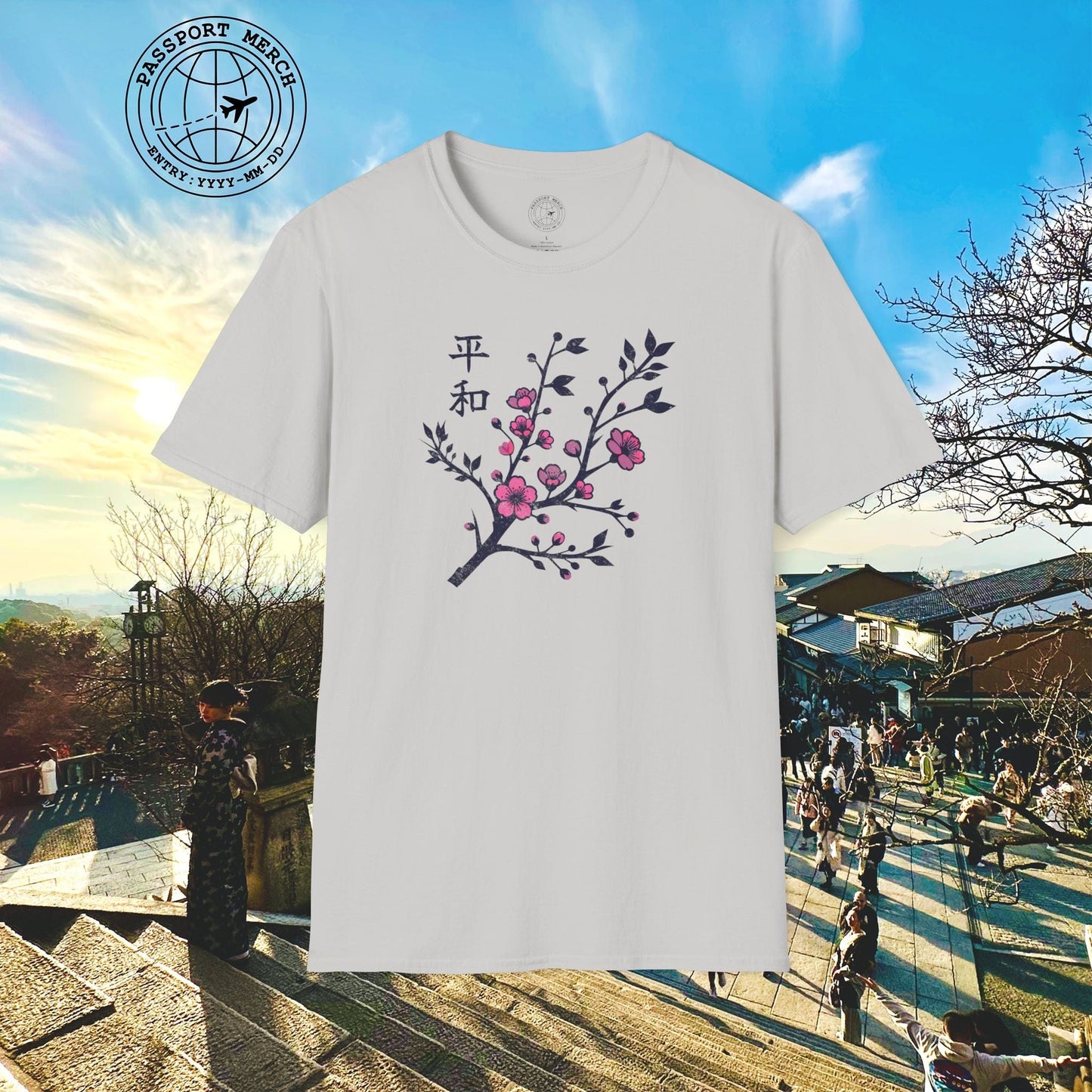 Sakura Serenity, Japan T-Shirt