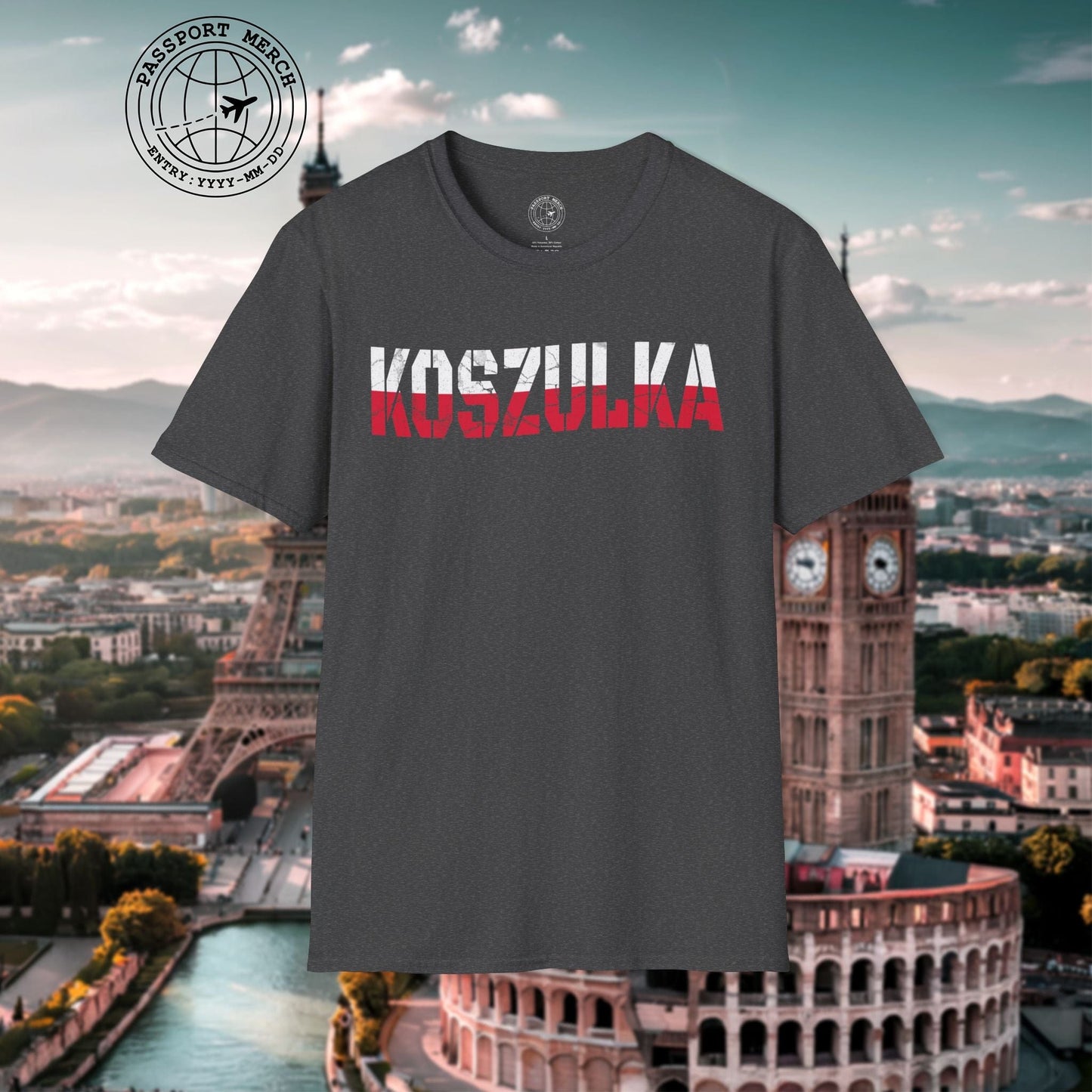 T-Shirt that says T-Shirt in Polish