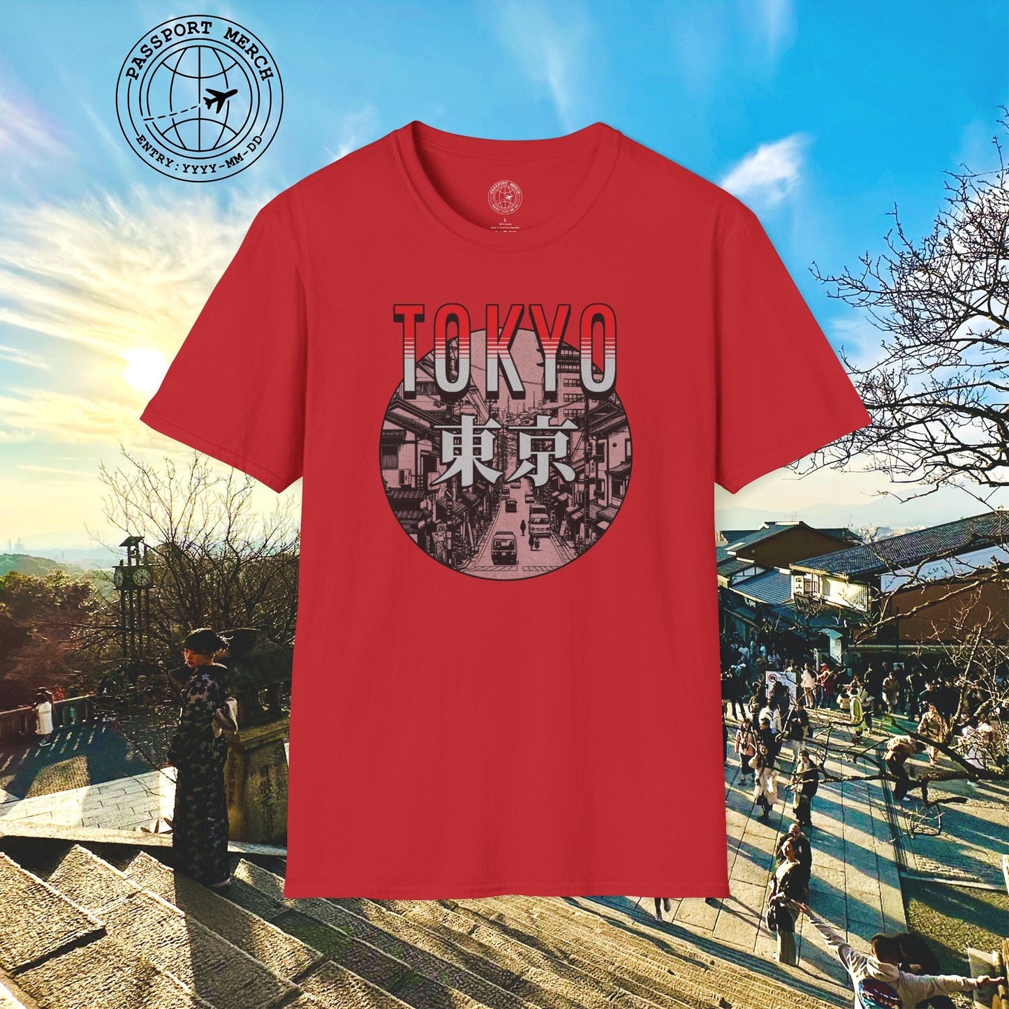Vintage Streets of Tokyo Japan T-Shirt