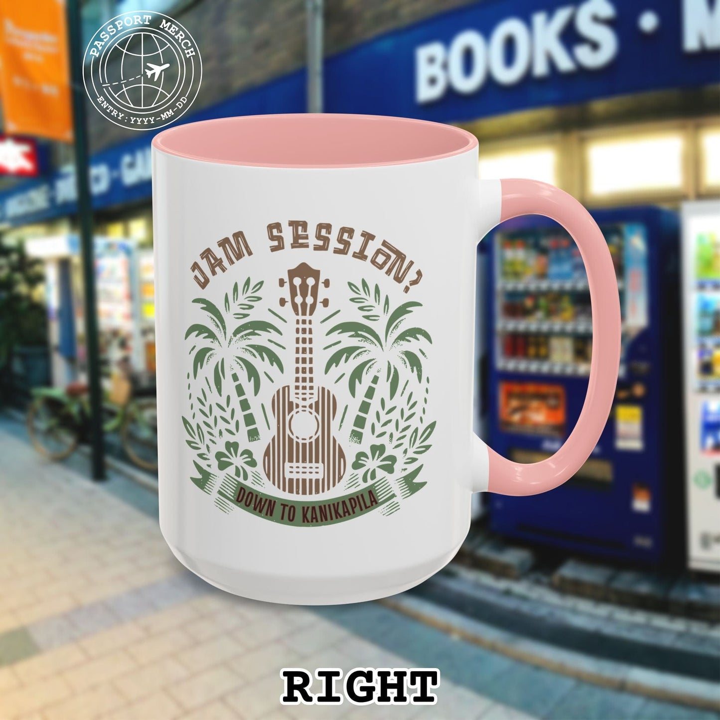 Down To Kanikapila, Hawaii 15oz Mug
