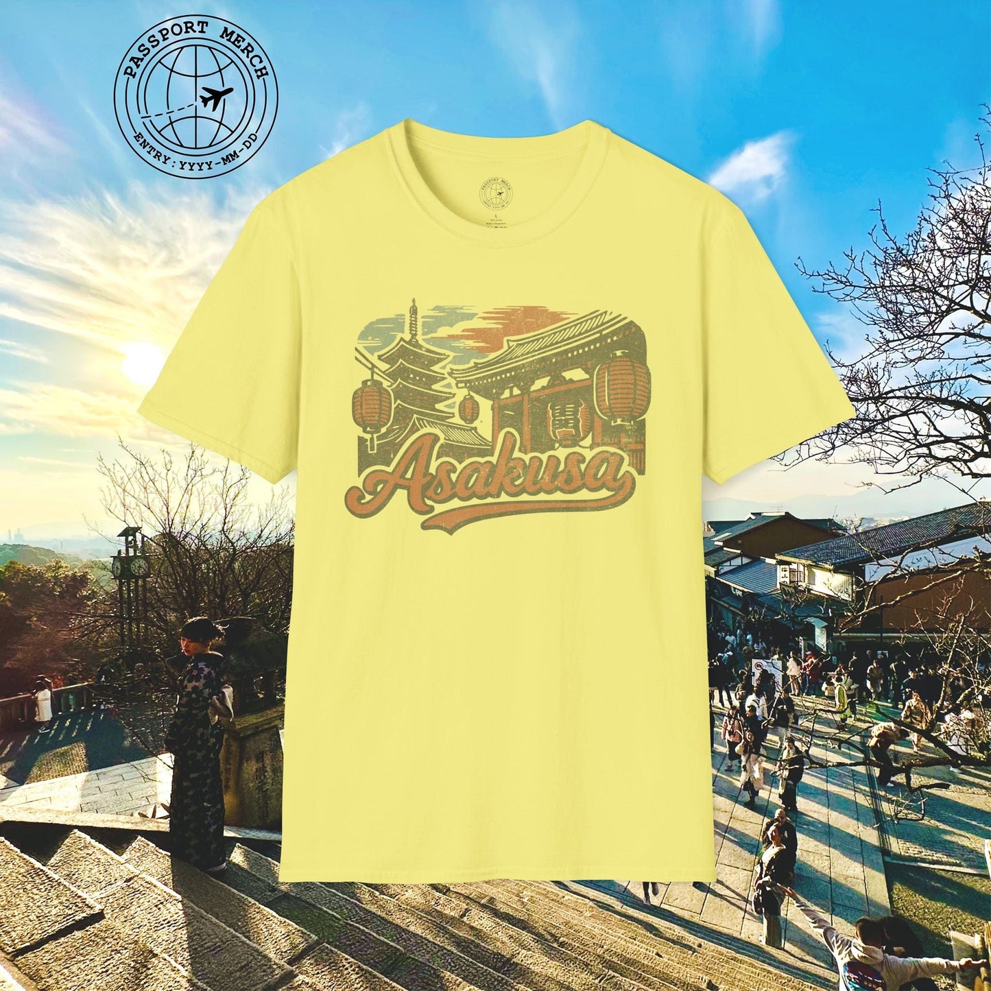 Asakusa, Japan - 80's Vintage T-Shirt