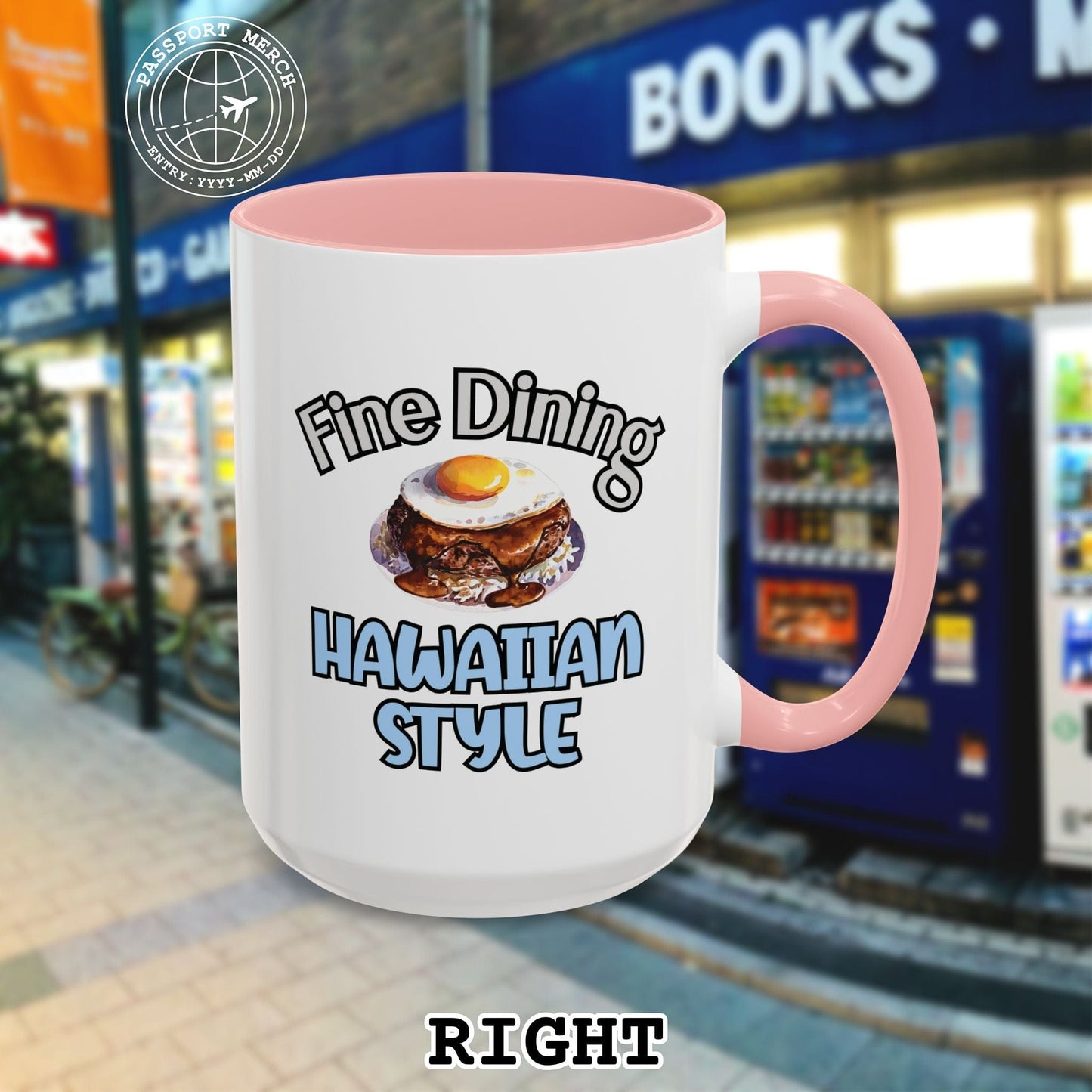 Loco Moco Fine Dining Hawaiian Style 15oz Mug