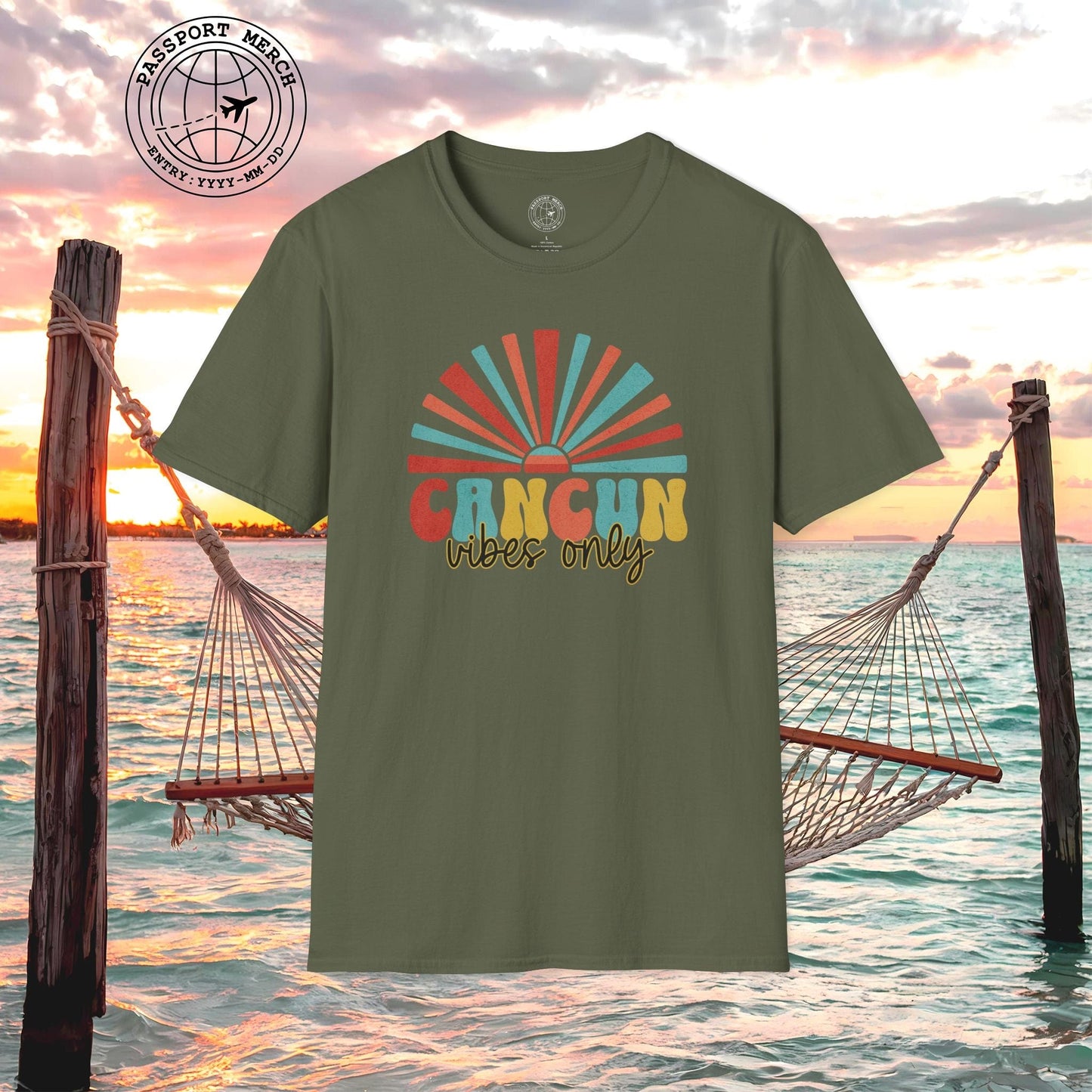 Cancun Vibes Only Mexico T-Shirt