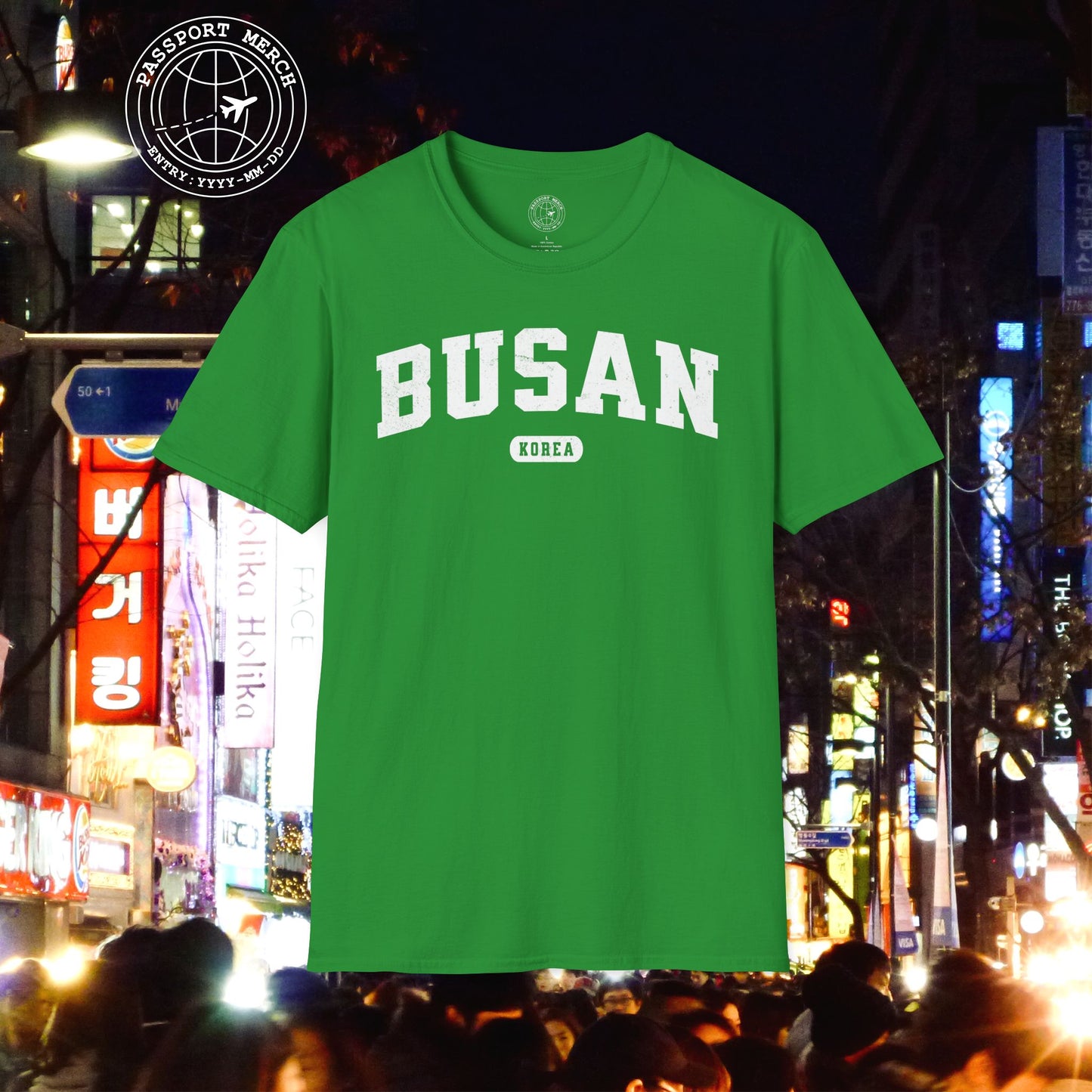 Classic Athletic (Bucket List Edition), Busan, Korea T-Shirt