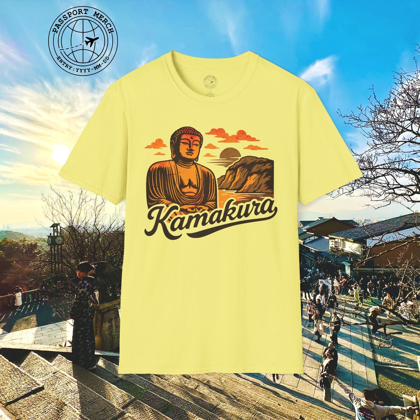 Kamakura, Japan - 80's Vintage T-Shirt