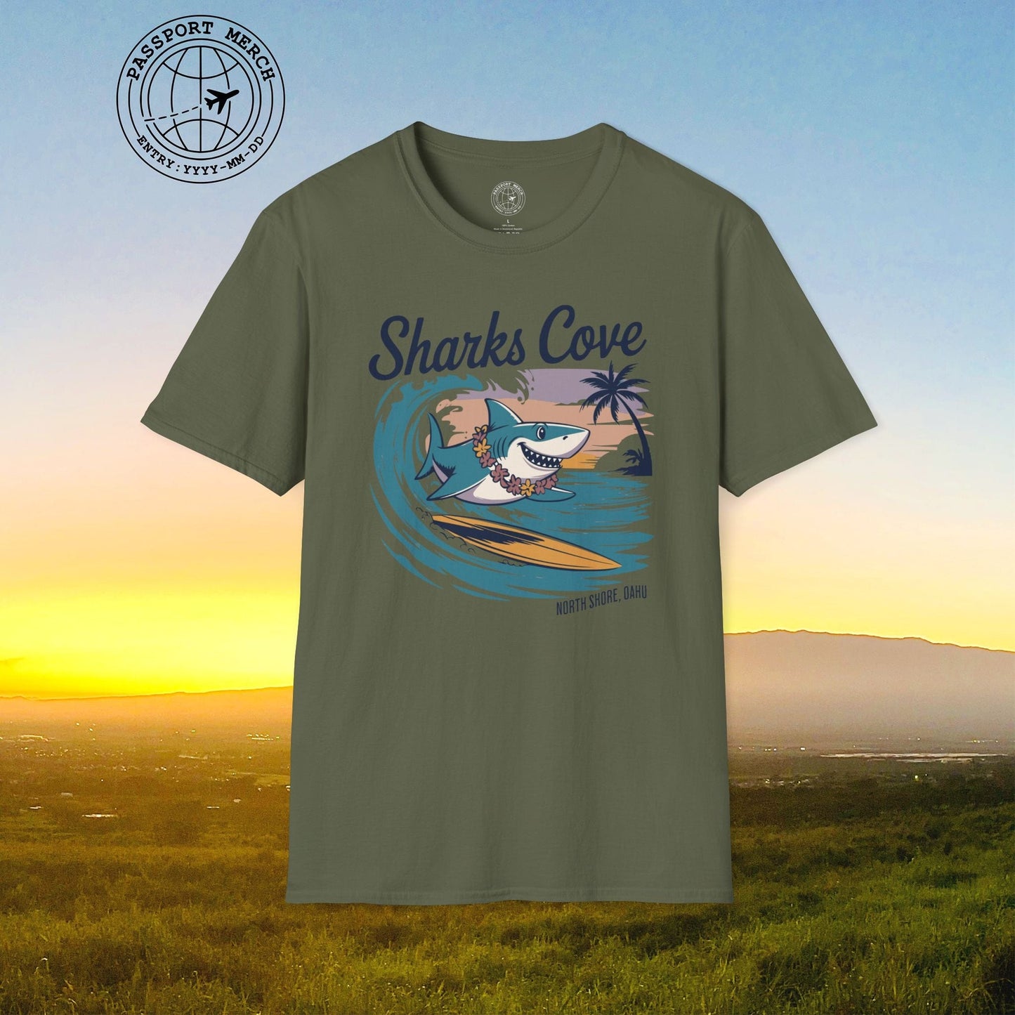 Sharks Cove Oahu, Hawaii T-Shirt