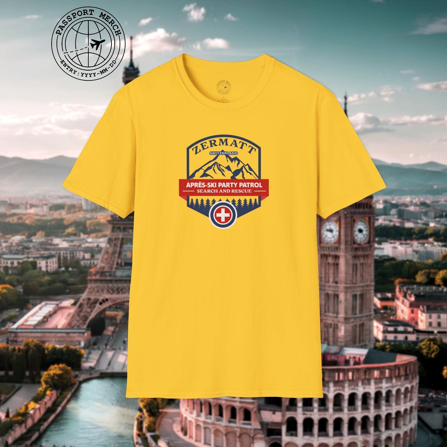 Zermatt Après-Ski Party Patrol Switzerland T-Shirt