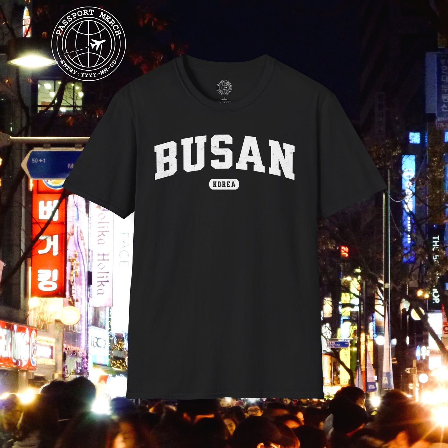 Classic Athletic (Bucket List Edition), Busan, Korea T-Shirt