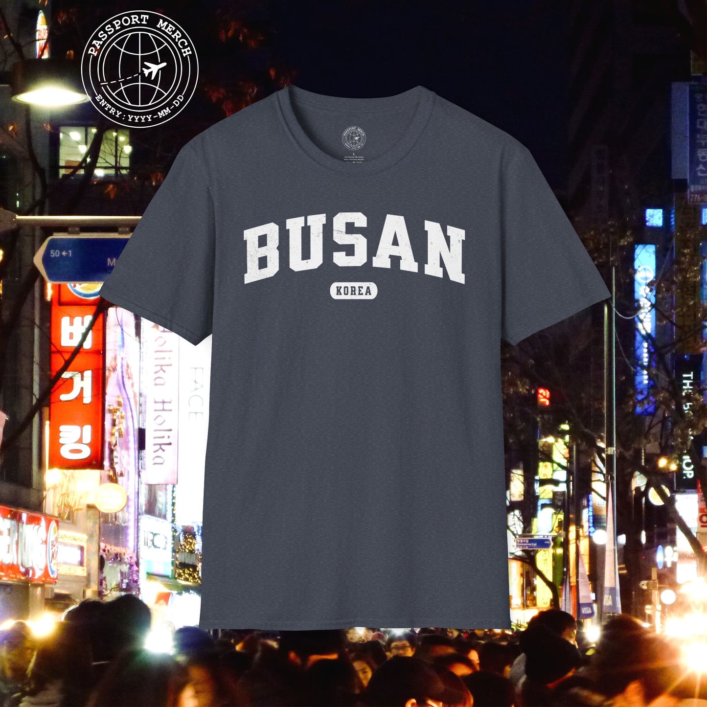 Classic Athletic (Bucket List Edition), Busan, Korea T-Shirt