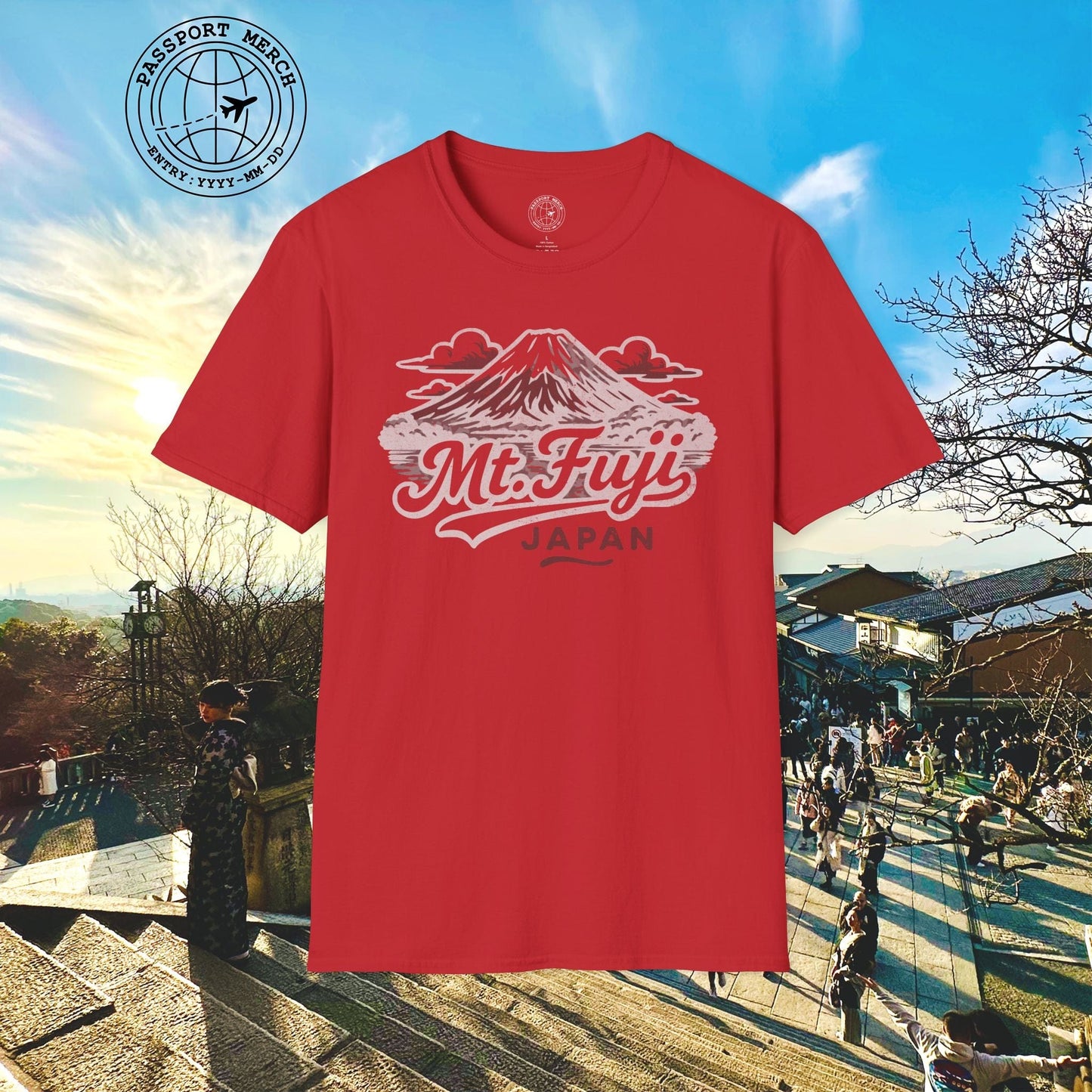 Mount Fuji, Japan - 80's Vintage T-Shirt