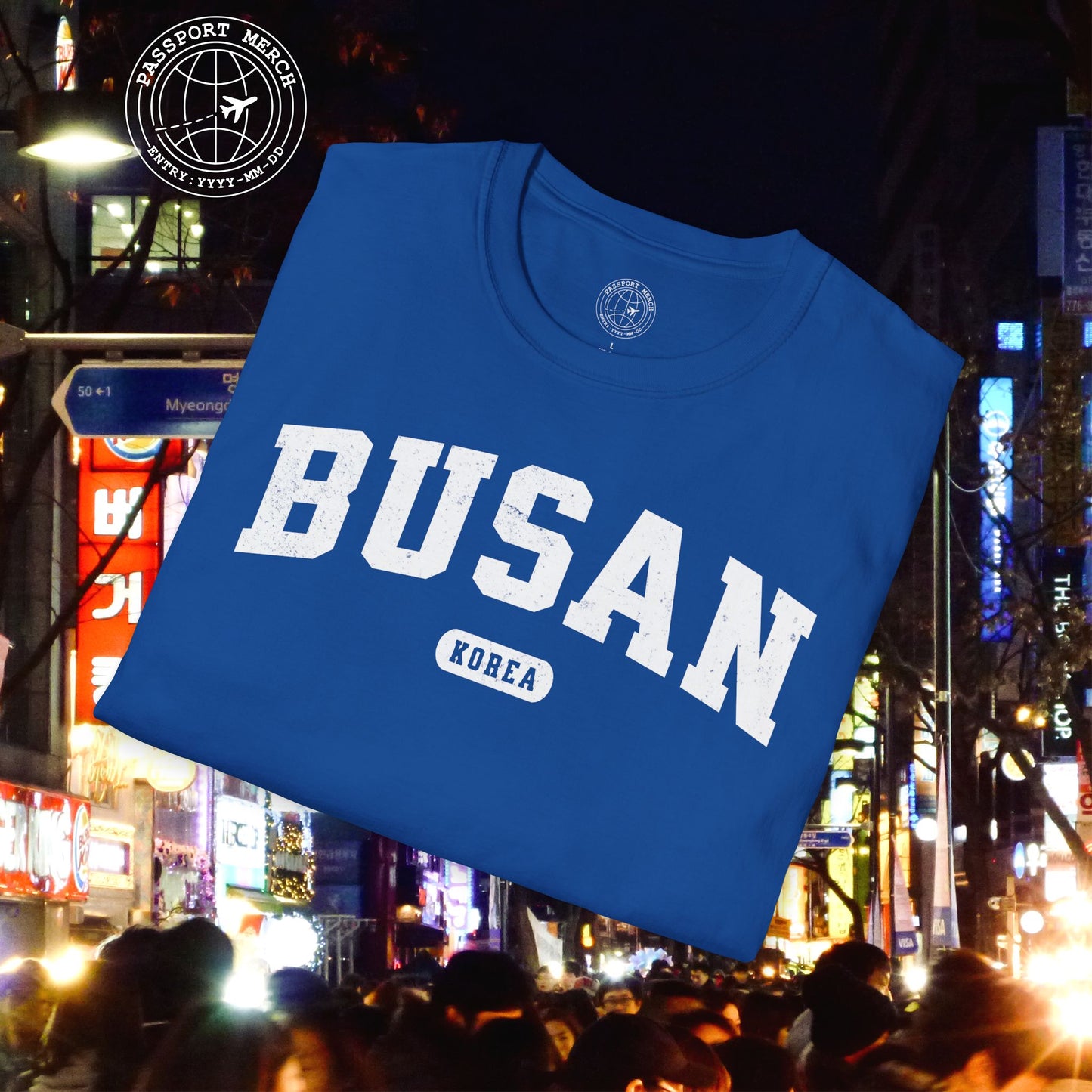 Classic Athletic (Bucket List Edition), Busan, Korea T-Shirt