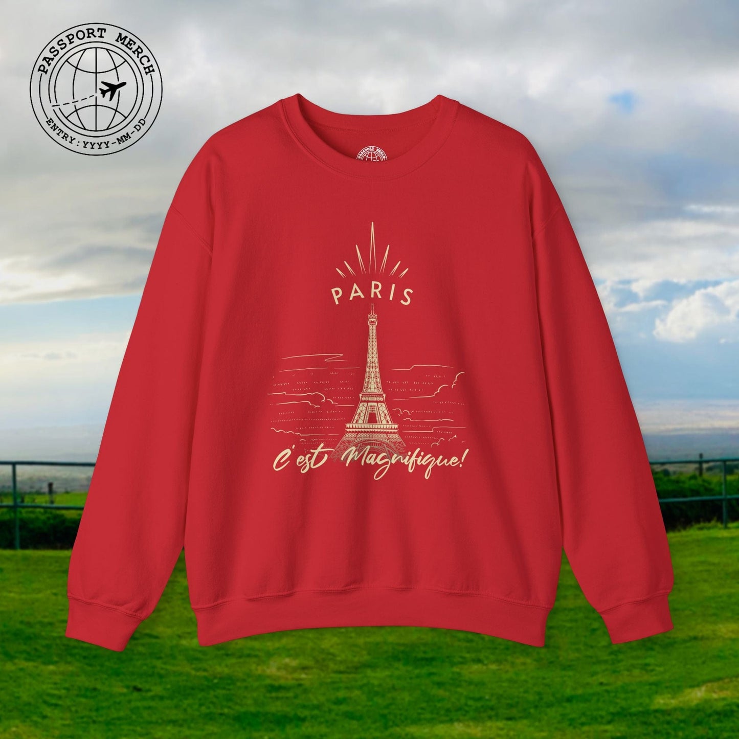 Paris C'est Magnifique France Crewneck