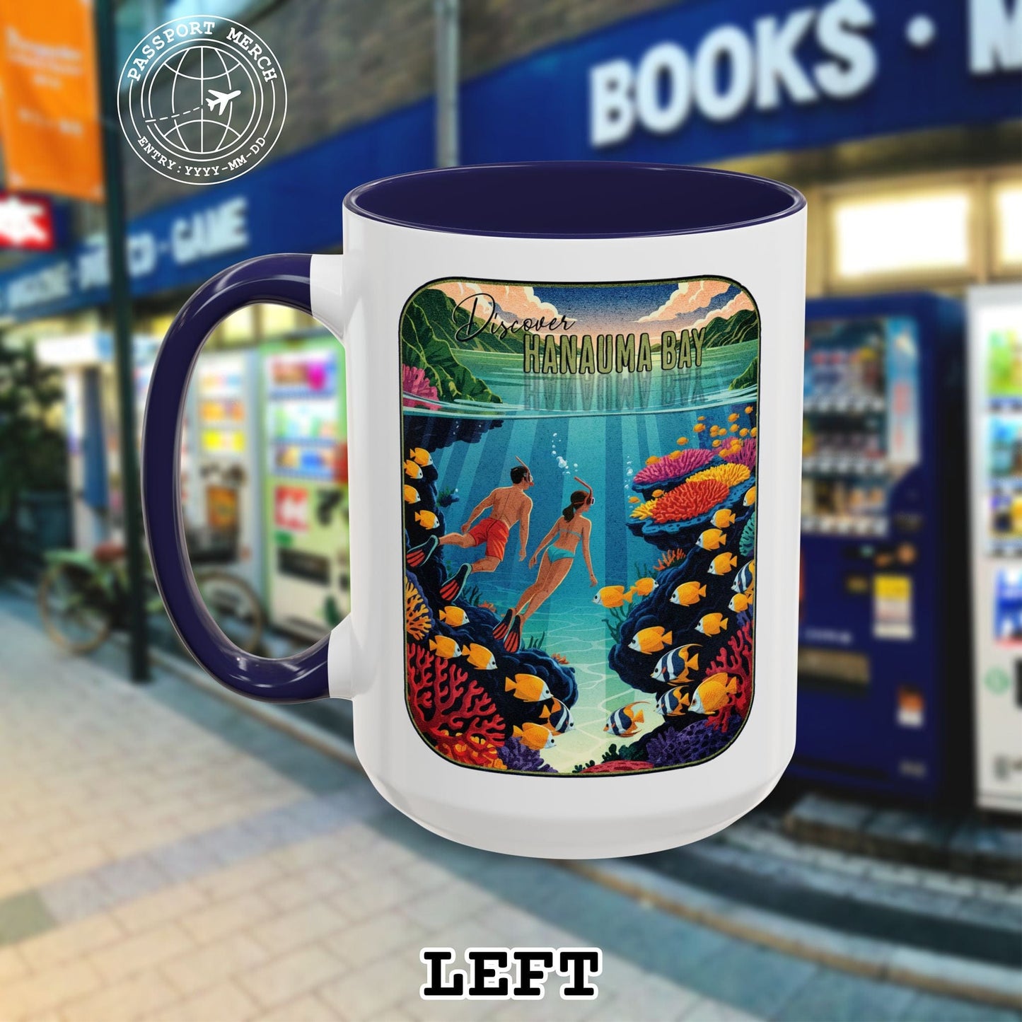 Discover Hanauma Bay, Hawaii 15oz Mug