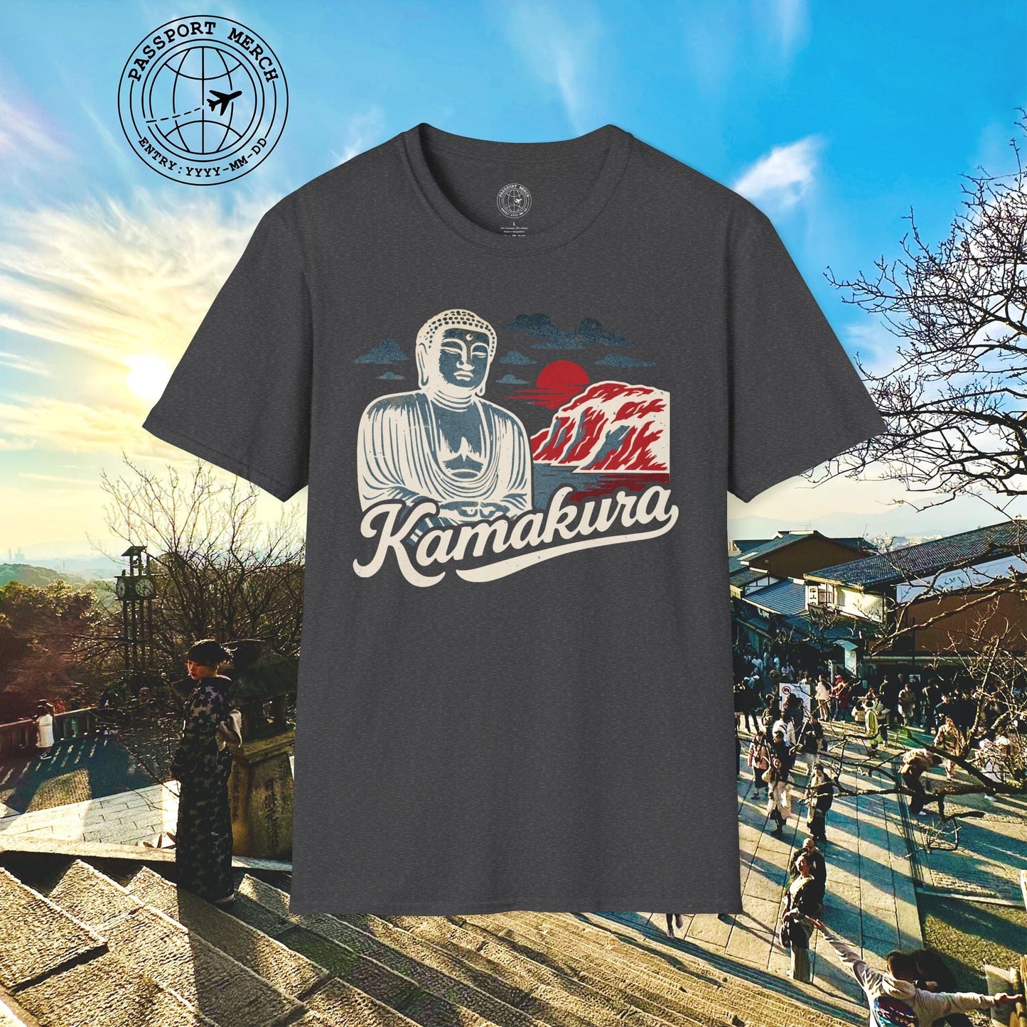 Kamakura, Japan - 80's Vintage T-Shirt