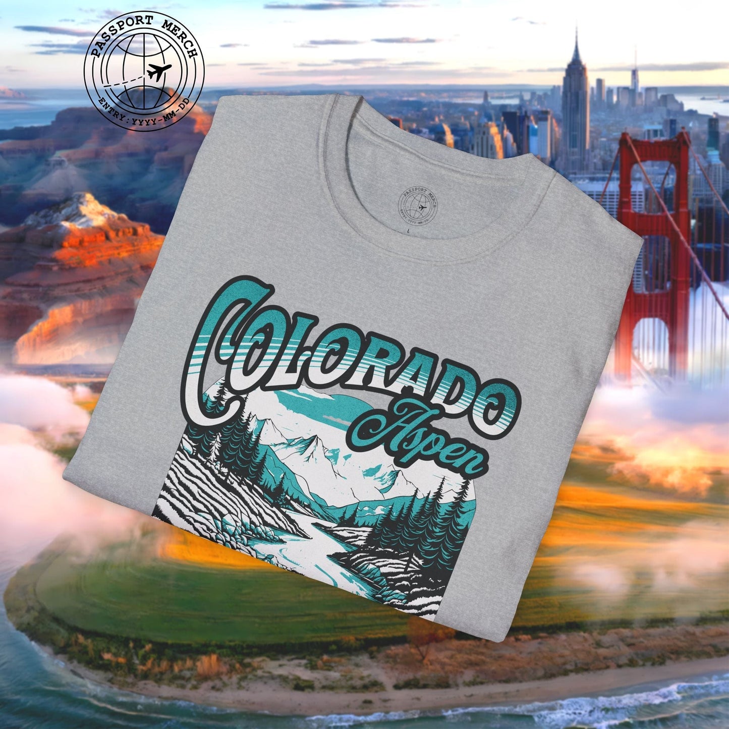 Aspen Crown Jewel of the Rockies Colorado T-Shirt