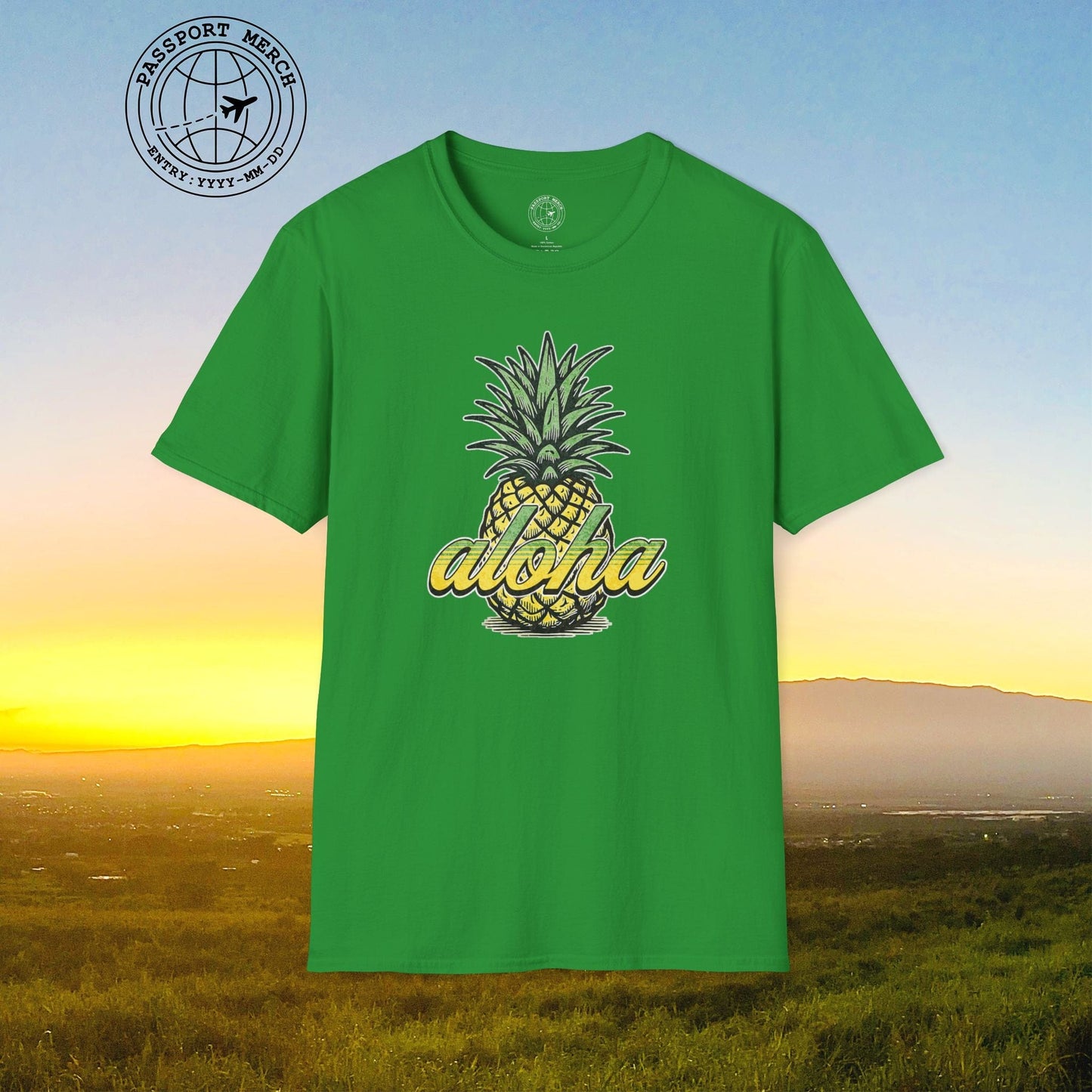 Maui Pineapple Aloha Hawaii T-Shirt