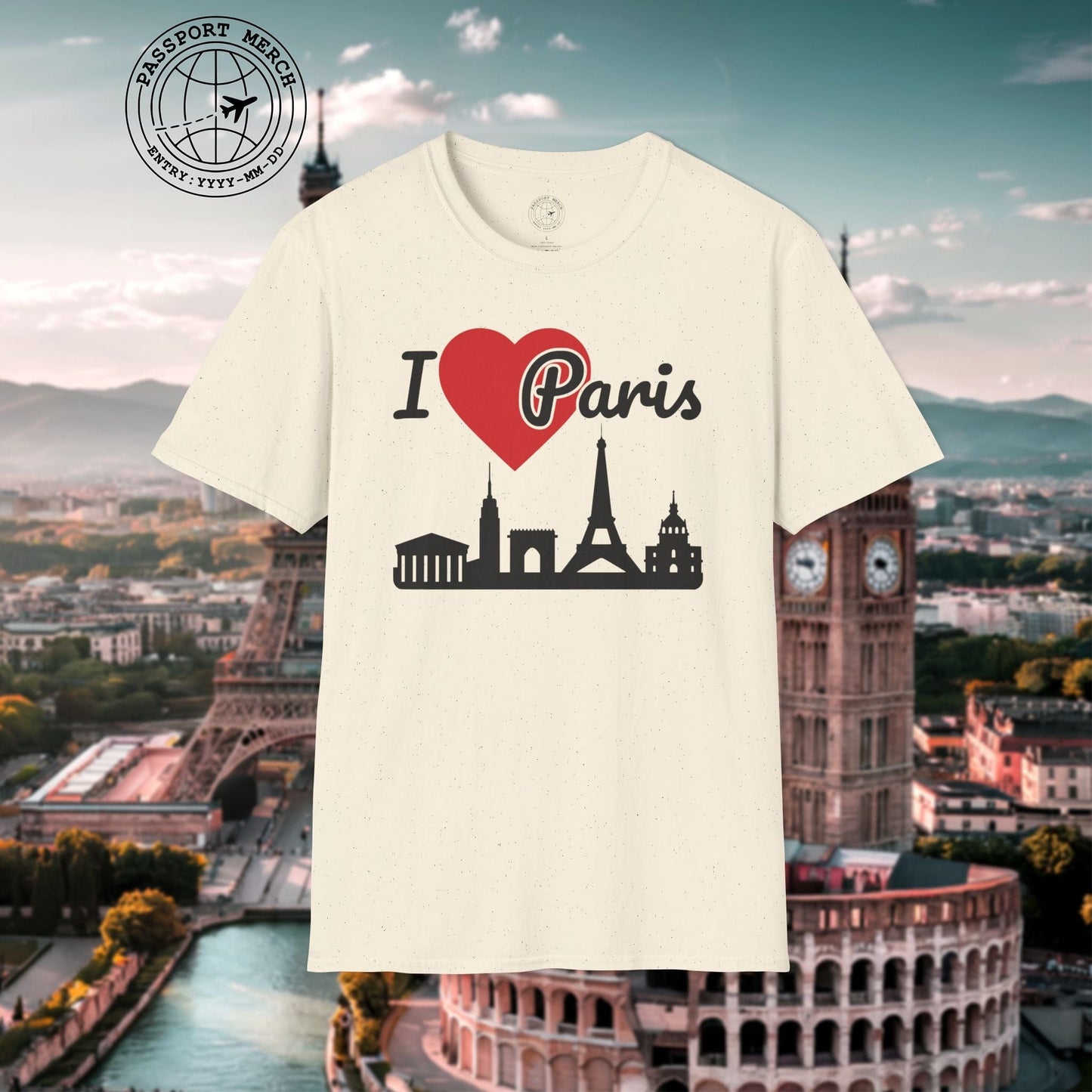I Heart Paris France T-Shirt
