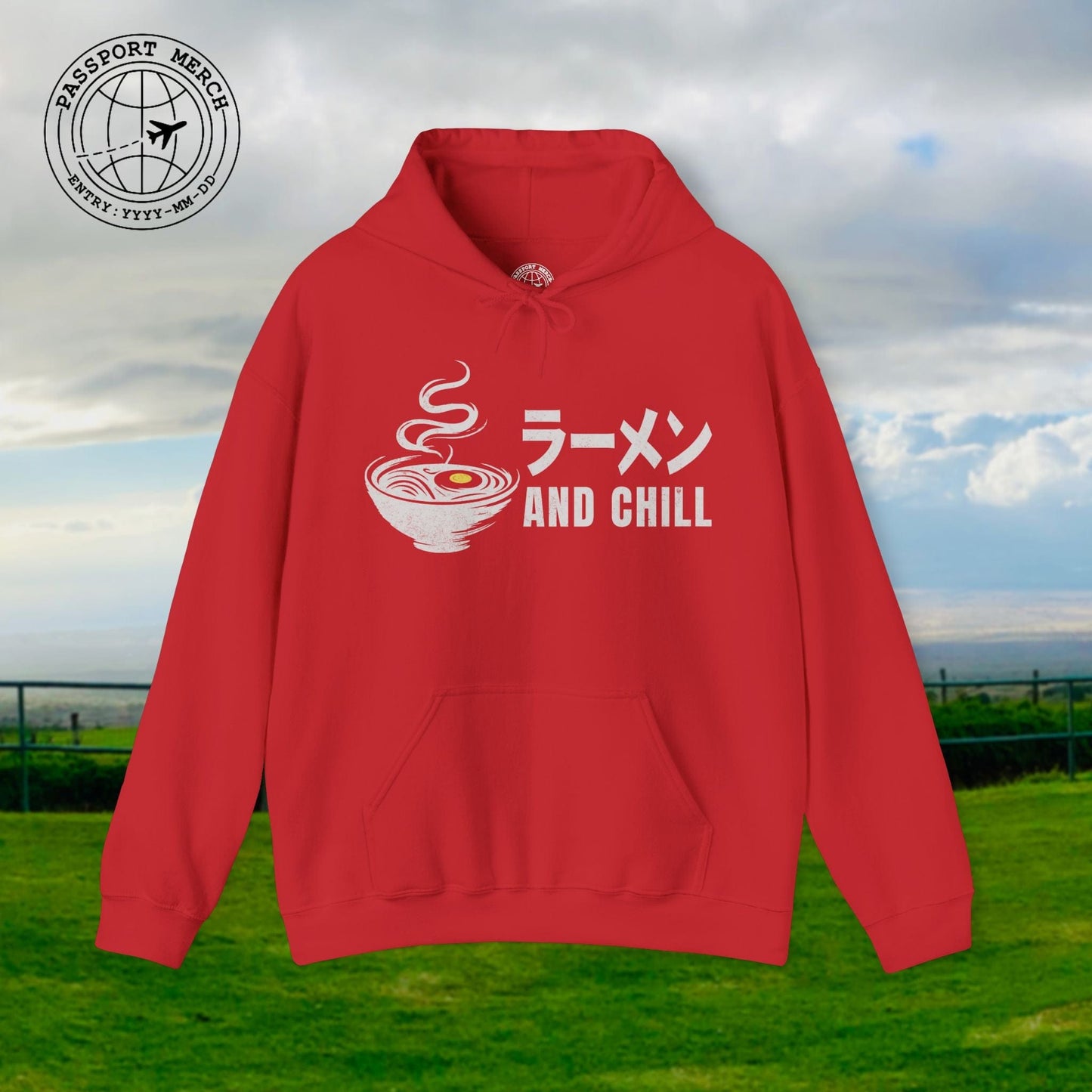 Ramen and Chill, Japan Hoodie