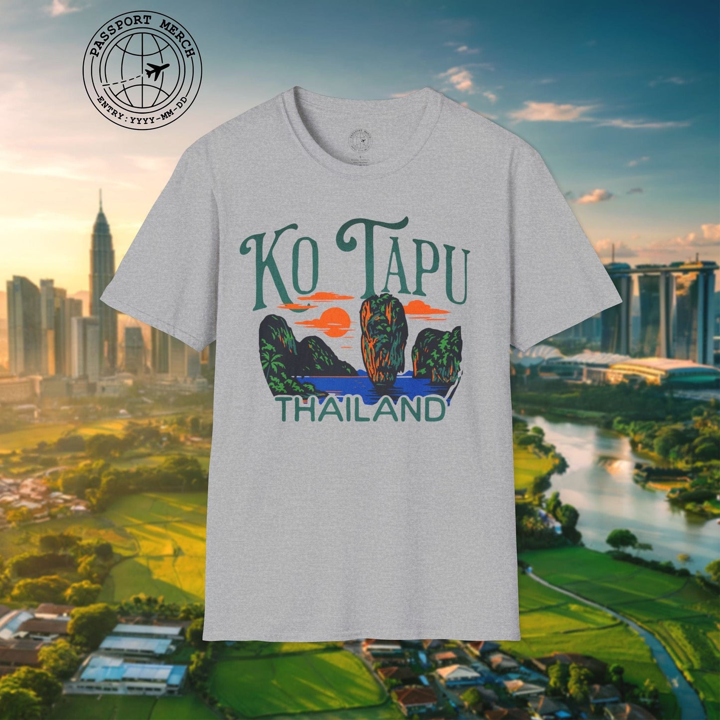 Ko Tapu, Thailand - 80's Vintage T-Shirt