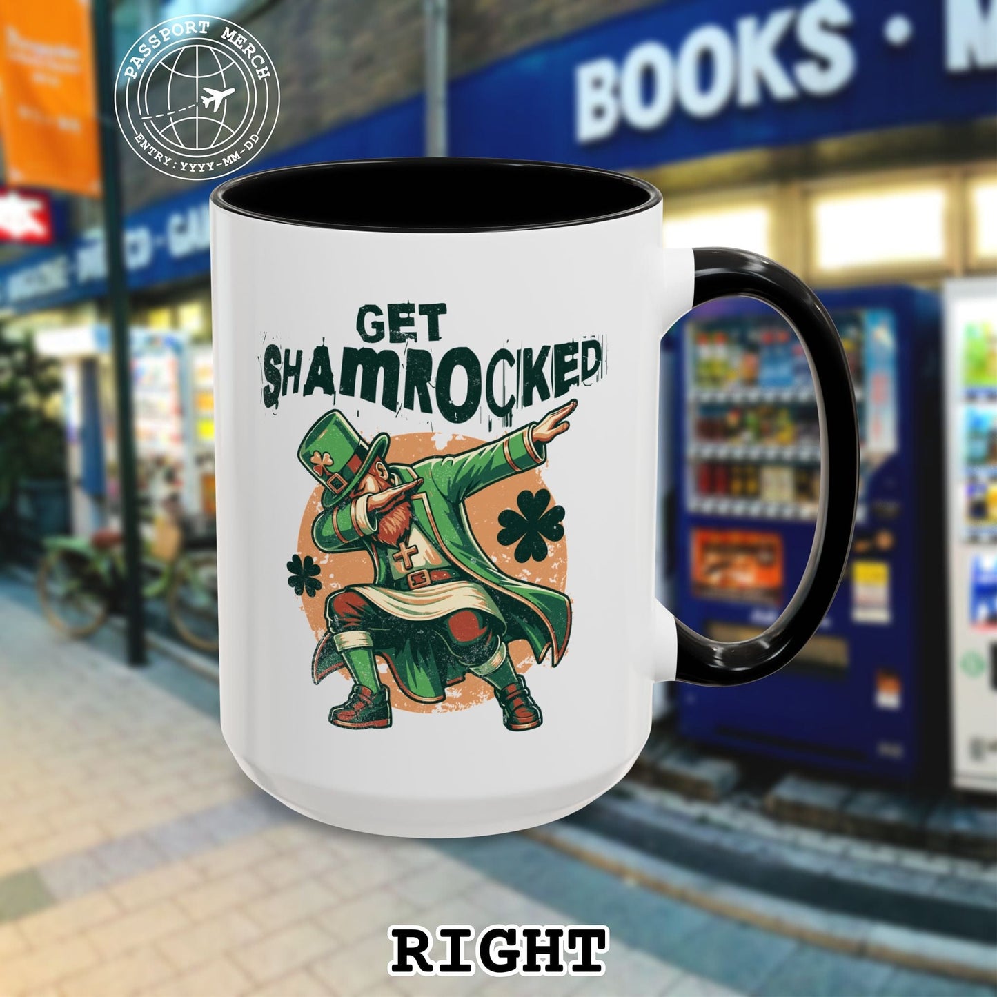 Get Shamrocked, Ireland 15oz Mug