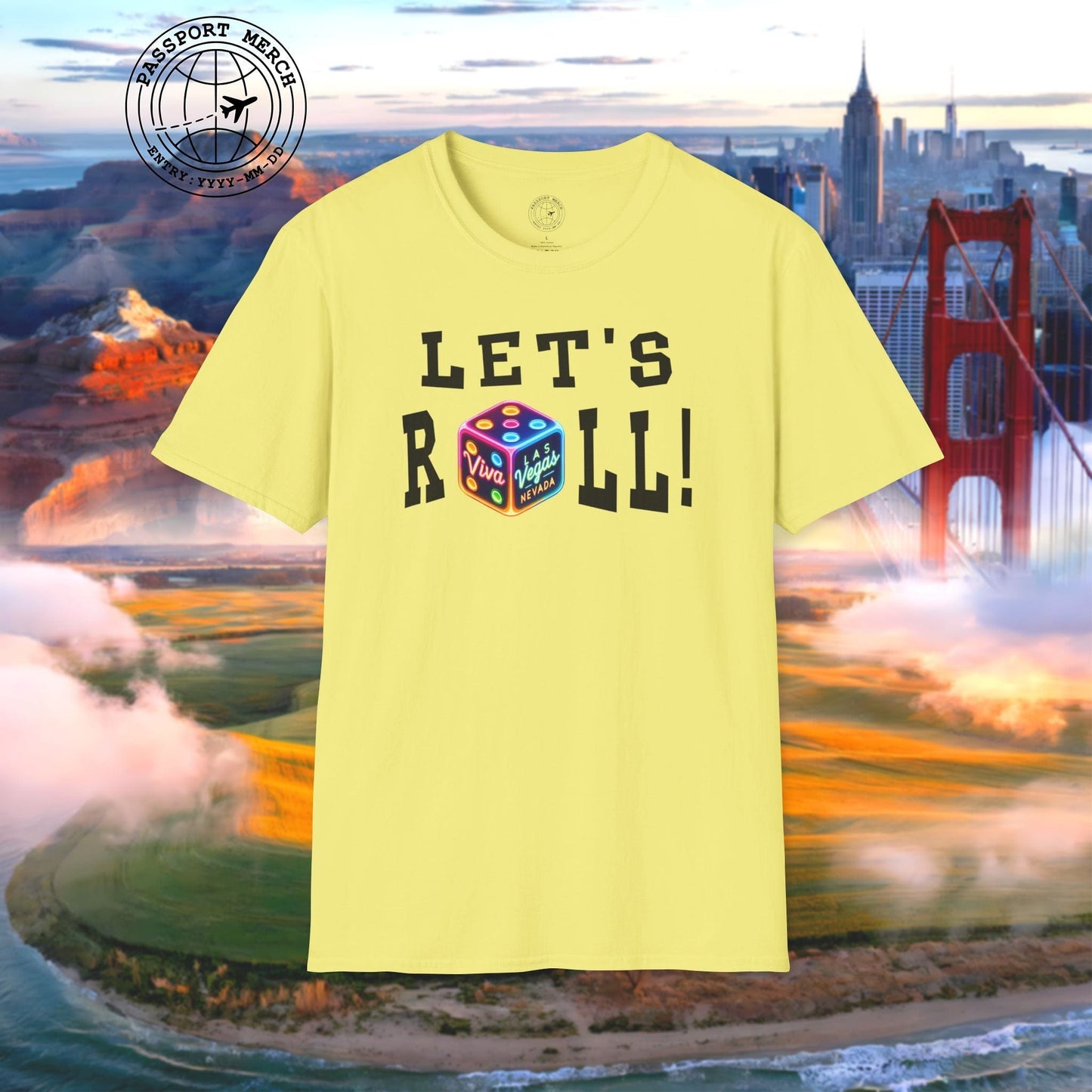 Let's Roll! Las Vegas, Nevada T-Shirt