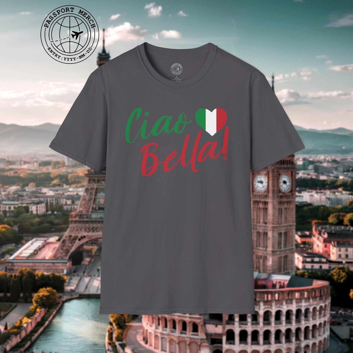 Ciao Bella Heart Italy T-Shirt