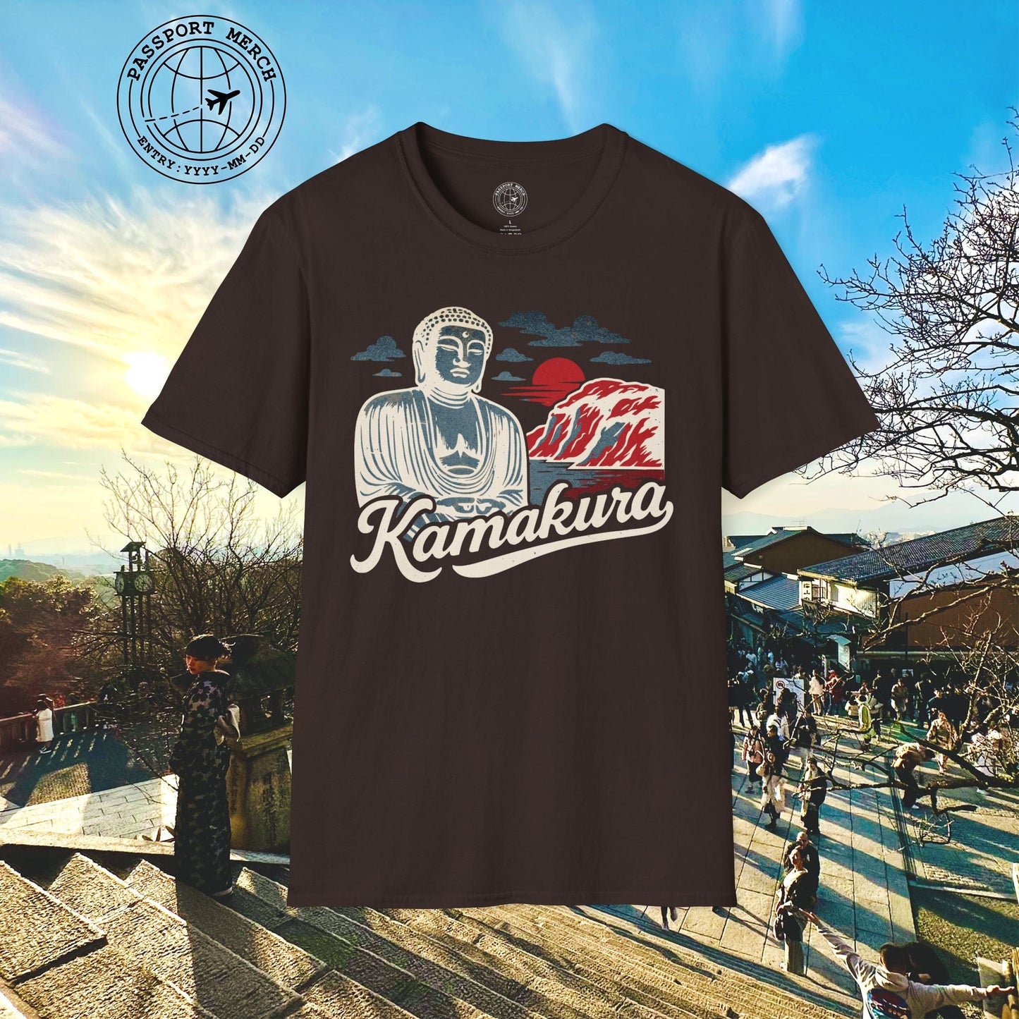 Kamakura, Japan - 80's Vintage T-Shirt