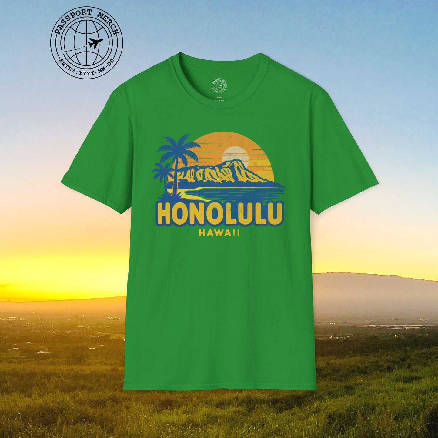 Honolulu, Oahu, Hawaii - 80's Vintage T-Shirt