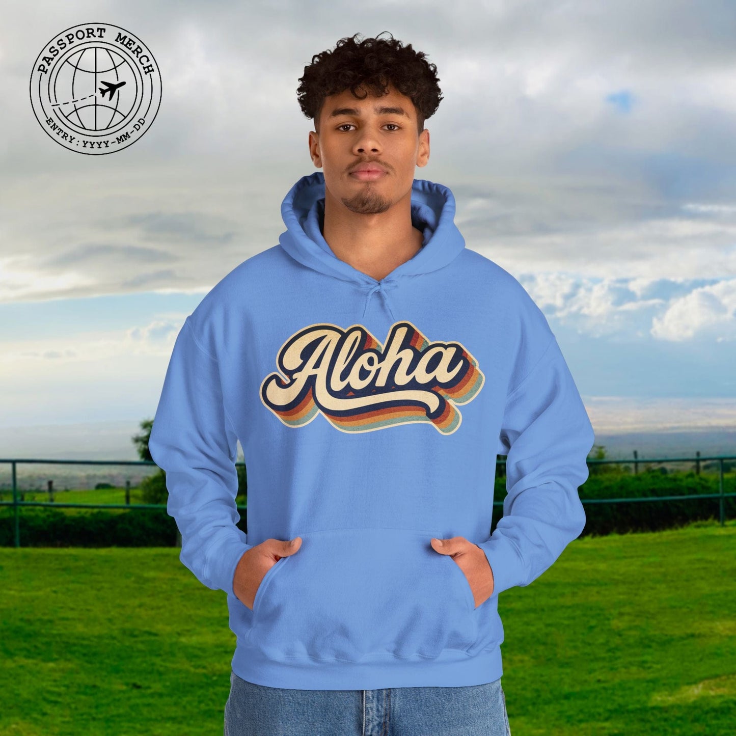 Classic 70s, Aloha, Hawaii Hoodie