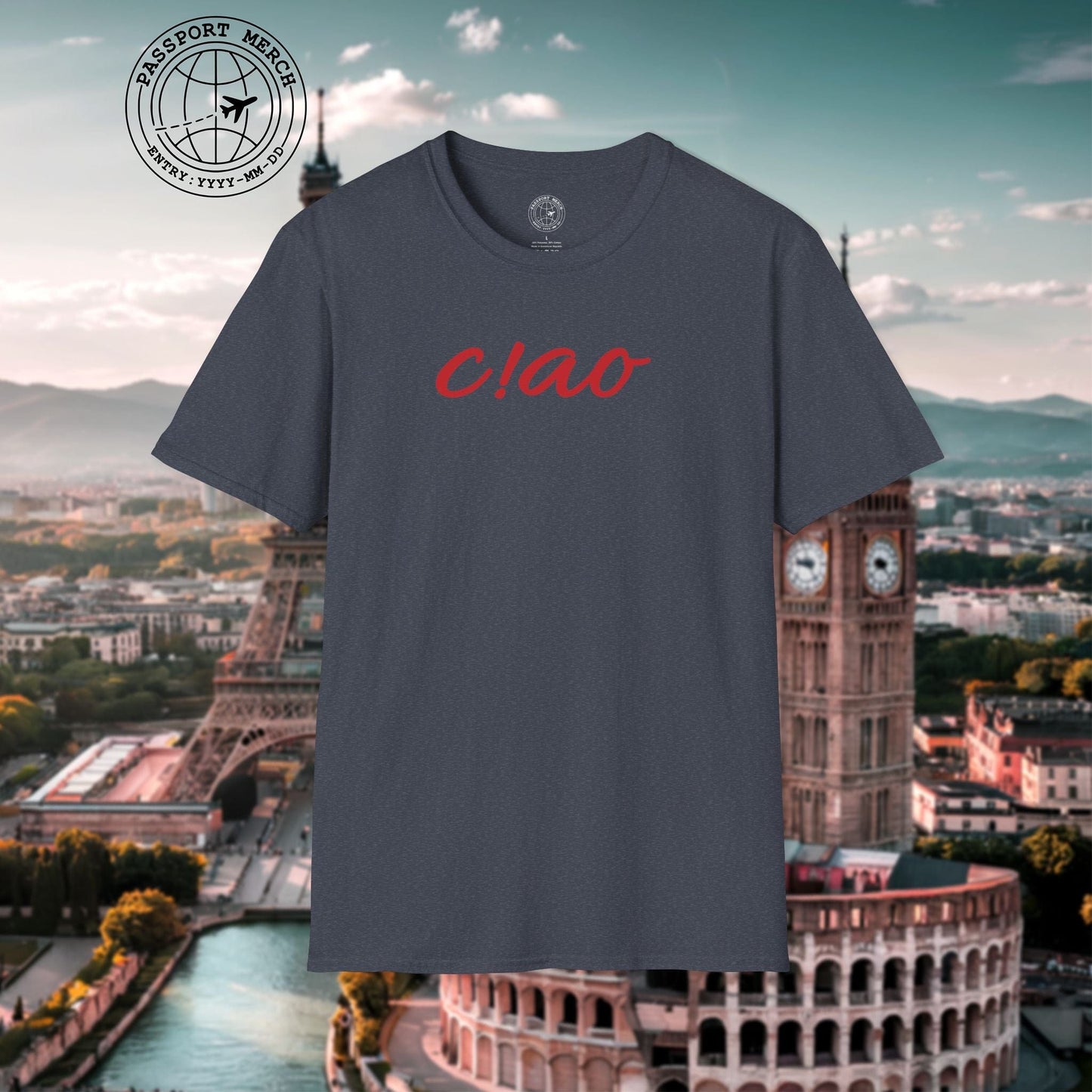 c!ao with Authority! Italy T-Shirt