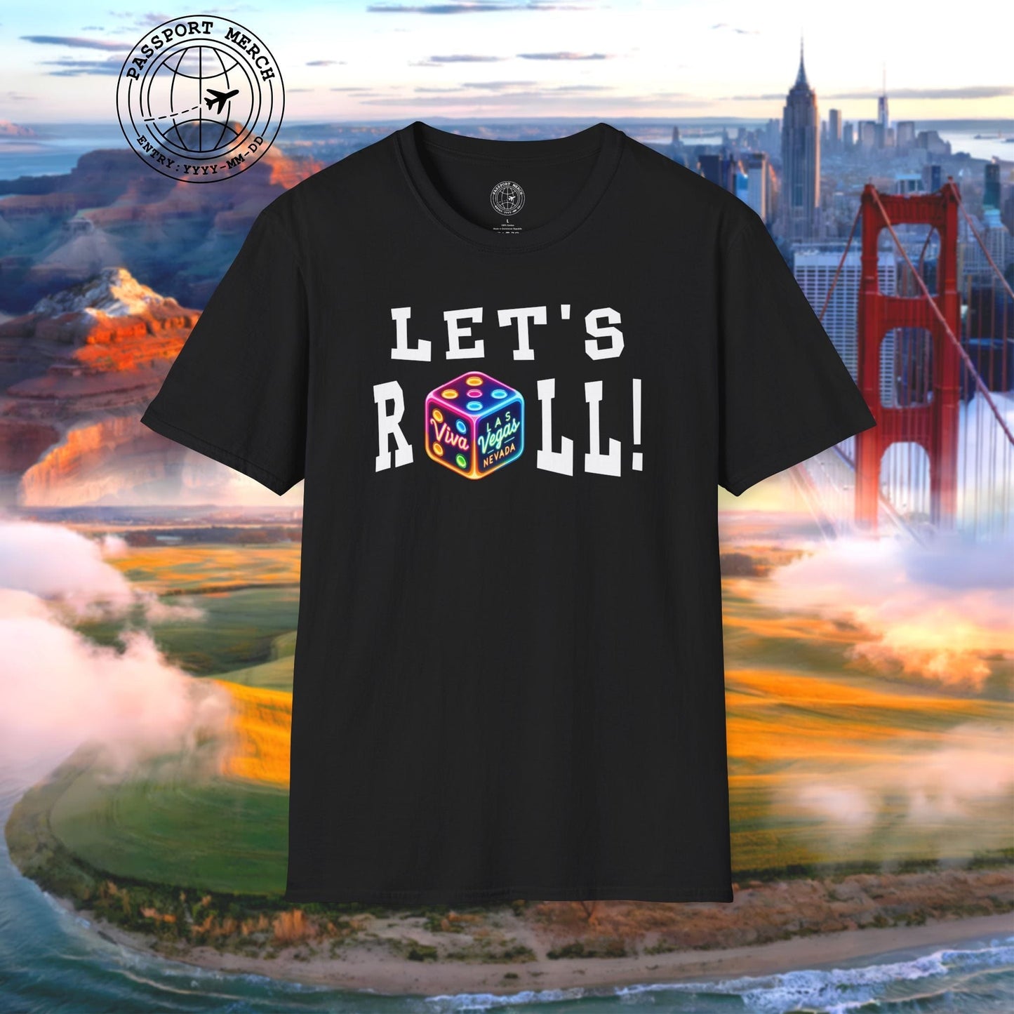 Let's Roll! Las Vegas, Nevada T-Shirt
