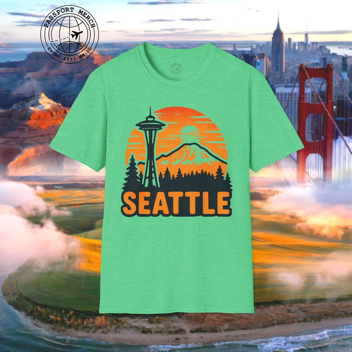 Seattle, Washington - 80's Vintage T-Shirt