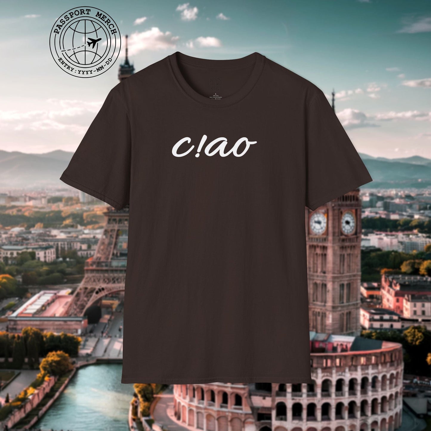 c!ao with Authority! Italy T-Shirt