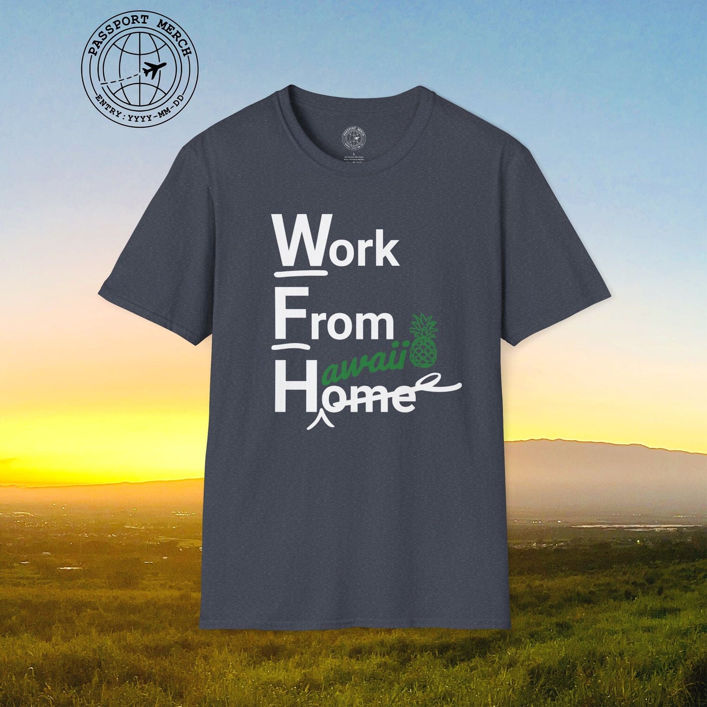 WFH, Work From Hawaii T-Shirt