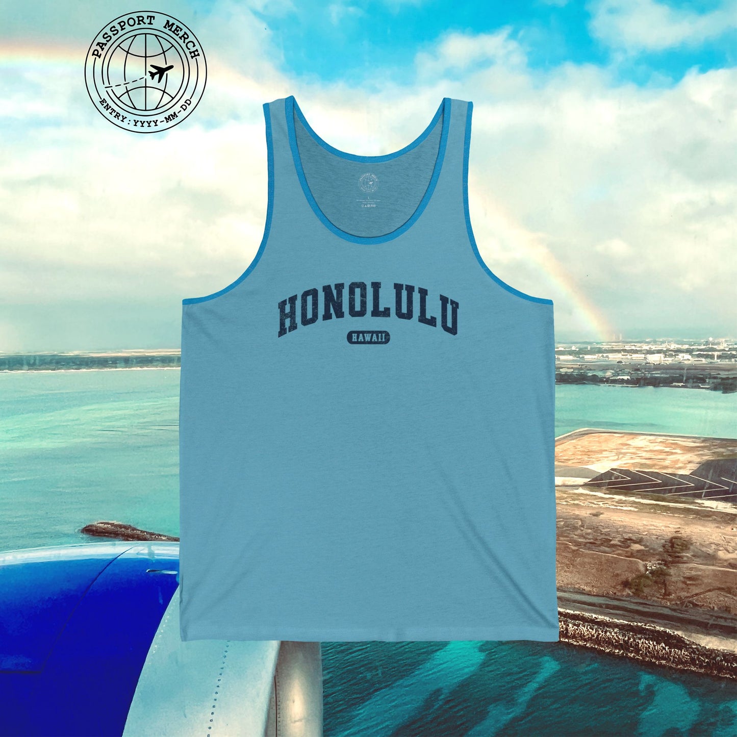 Classic Athletic, Honolulu, Hawaii (Fan Service) Tank Top