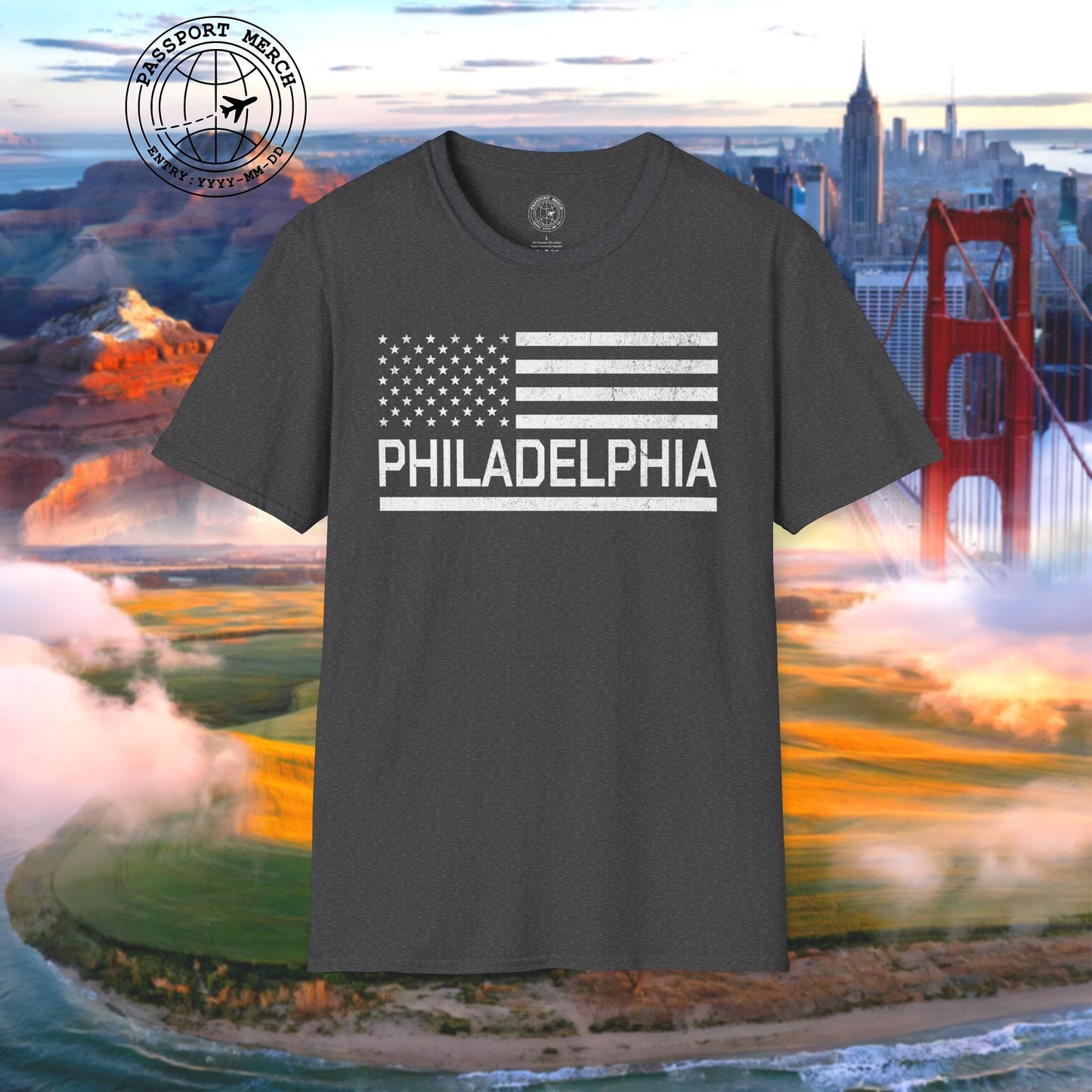 Philadelphia Stars & Stripes, Pennsylvania T-Shirt