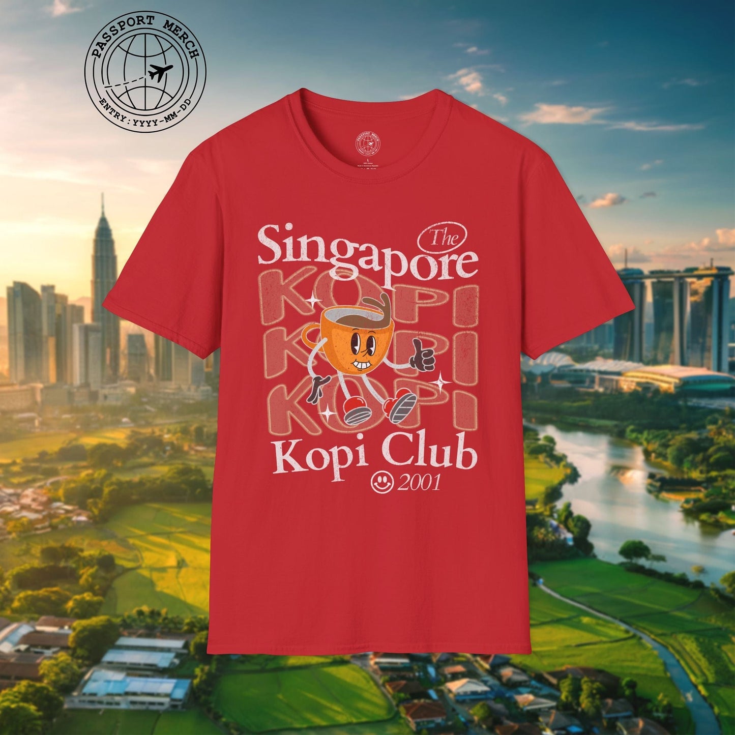 Singapore Kopi Club T-Shirt