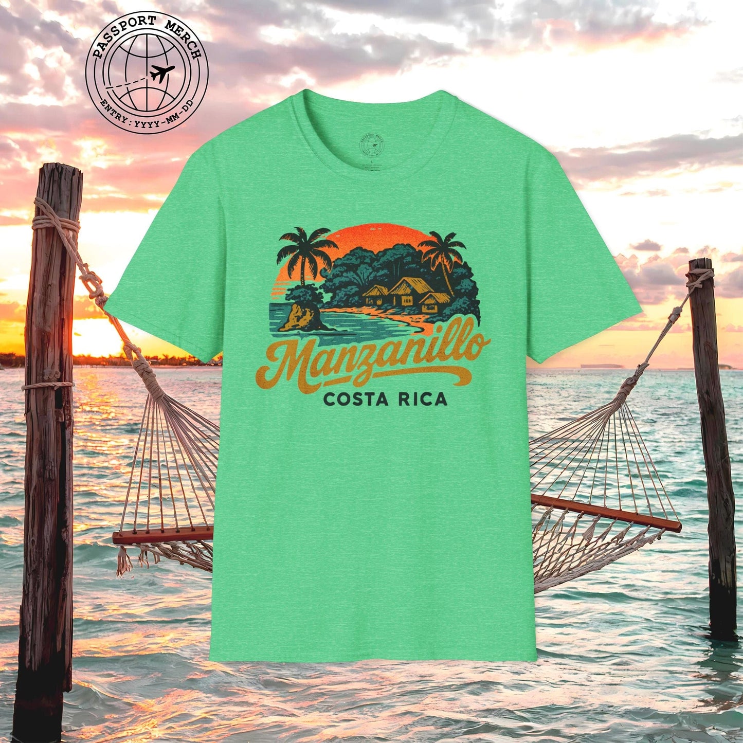 Manzanillo, Costa Rica - 80's Vintage T-Shirt