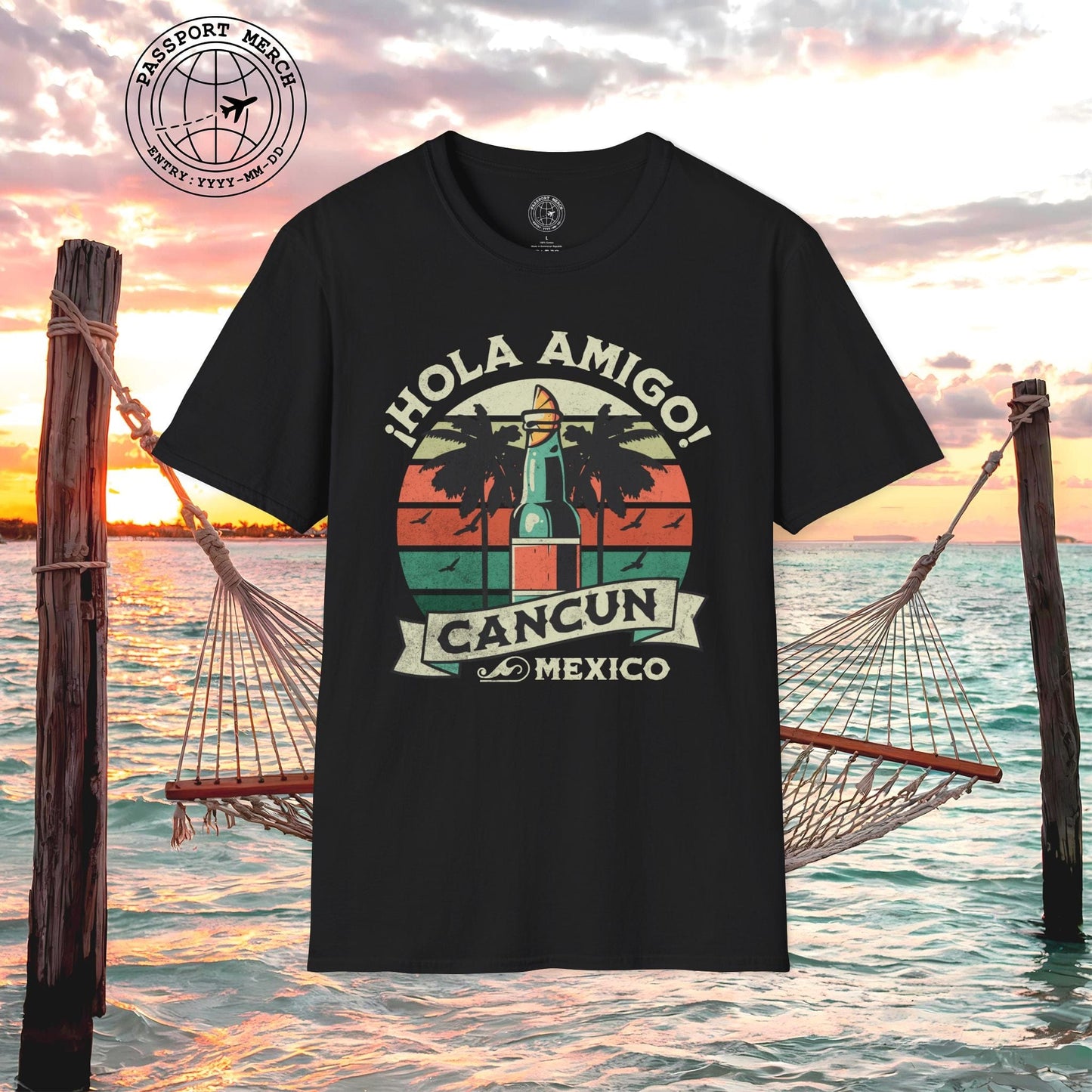 Hola Amigo Cancun Mexico T-Shirt
