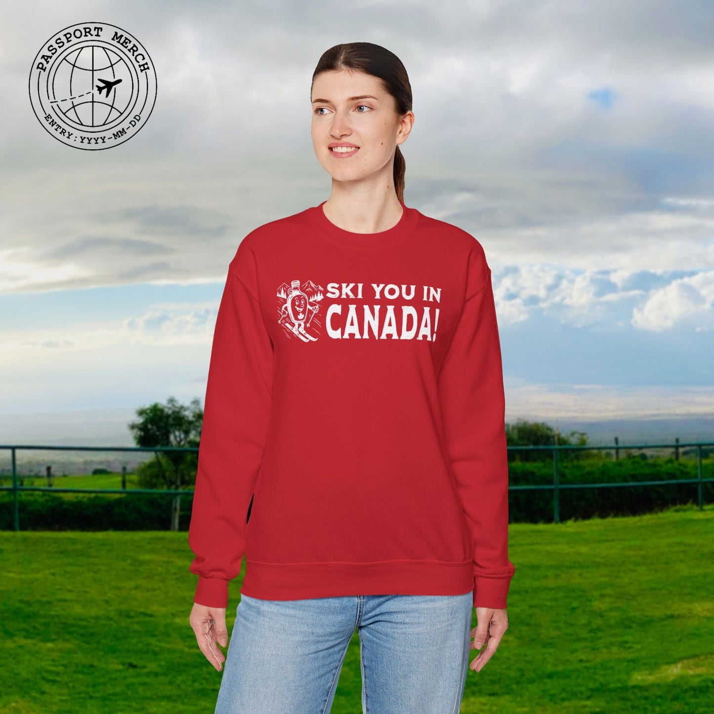Ski You In Canada! Crewneck