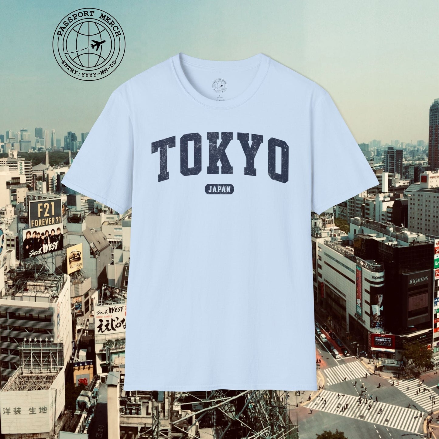 Classic Athletic (Bucket List Edition), Tokyo, Japan T-Shirt