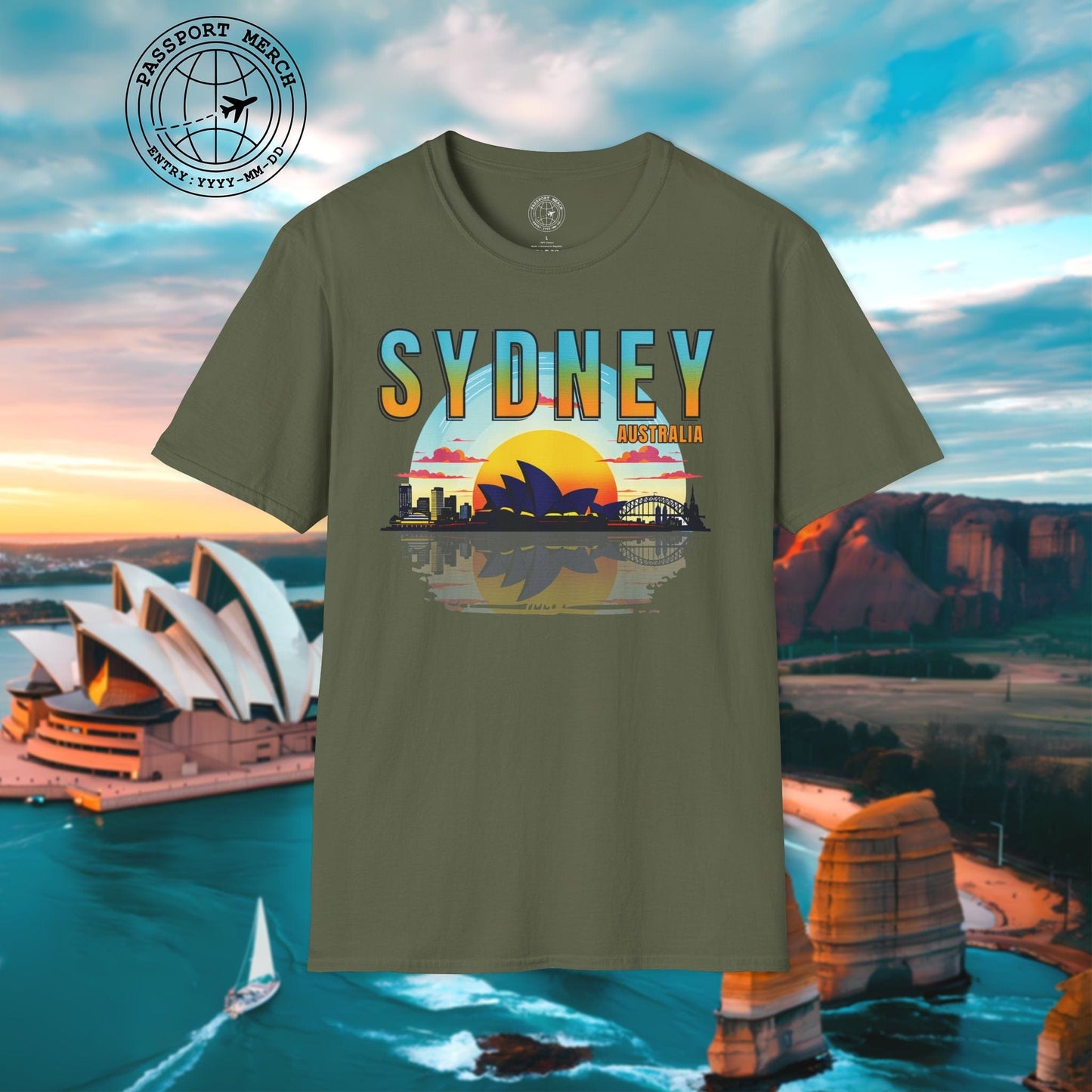 Sydney Opera House Sunset, Australia T-Shirt