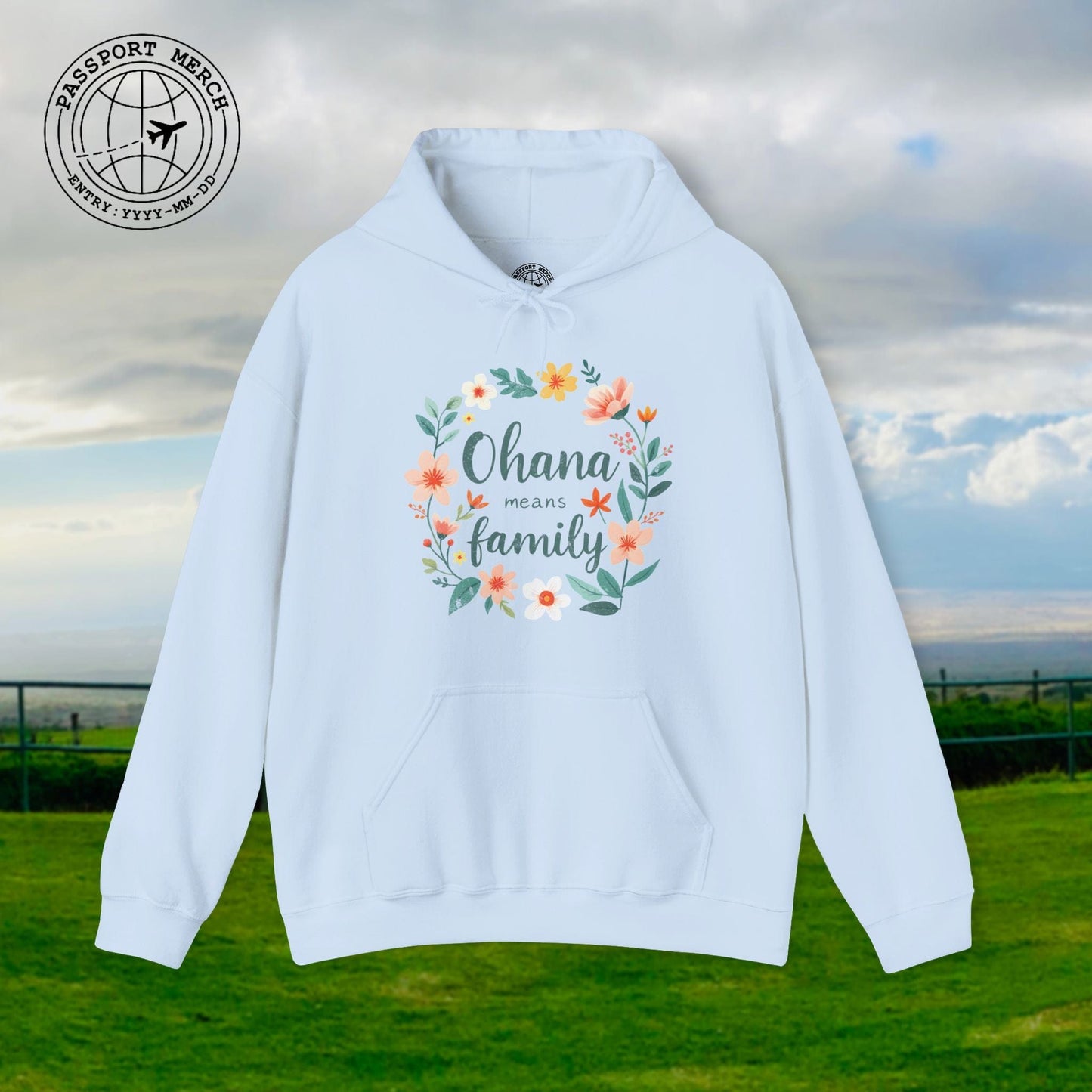 Ohana Means Family, Hawaii Hoodie