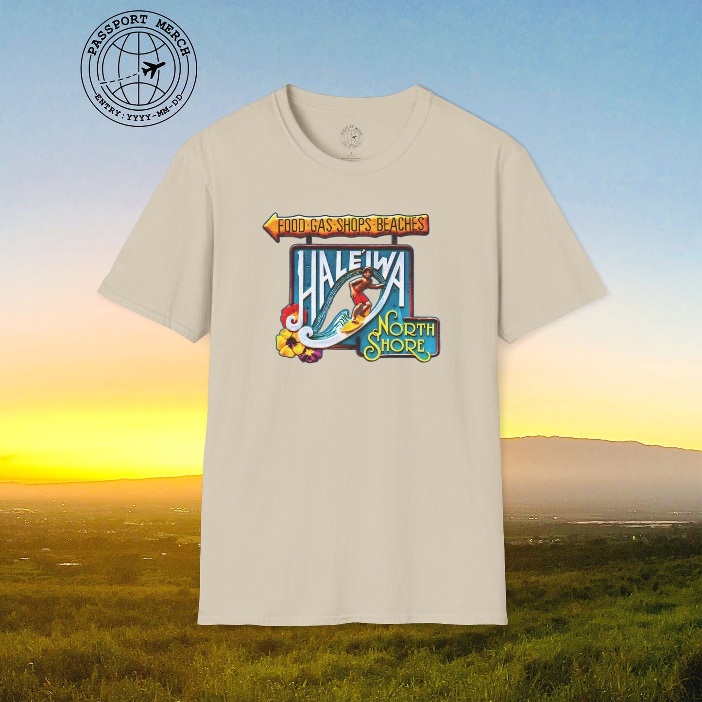 Signs of Wanderlust, Hale'iwa (North) Oahu, Hawaii T-Shirt