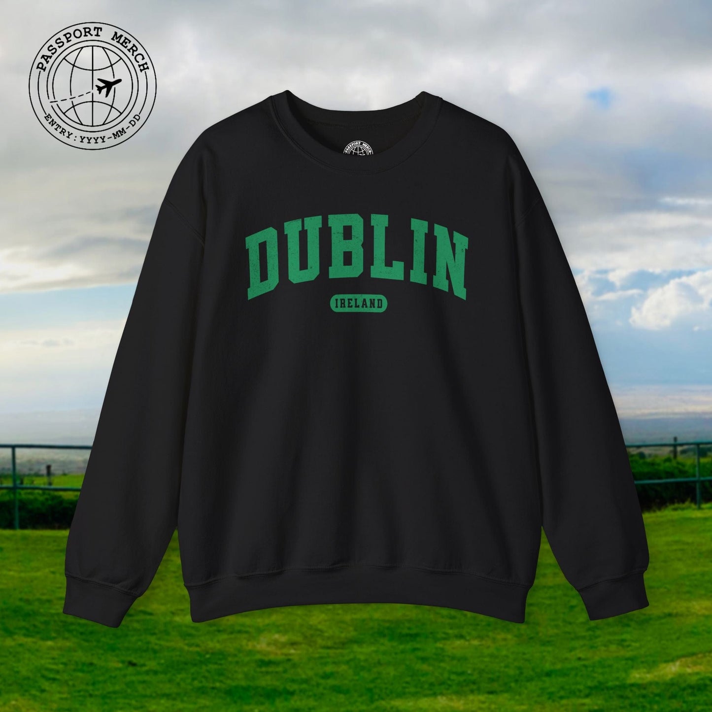 Classic Athletic (Bucket List Edition), Dublin, Ireland Crewneck