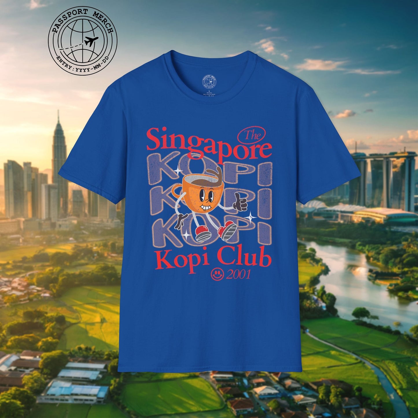 Singapore Kopi Club T-Shirt
